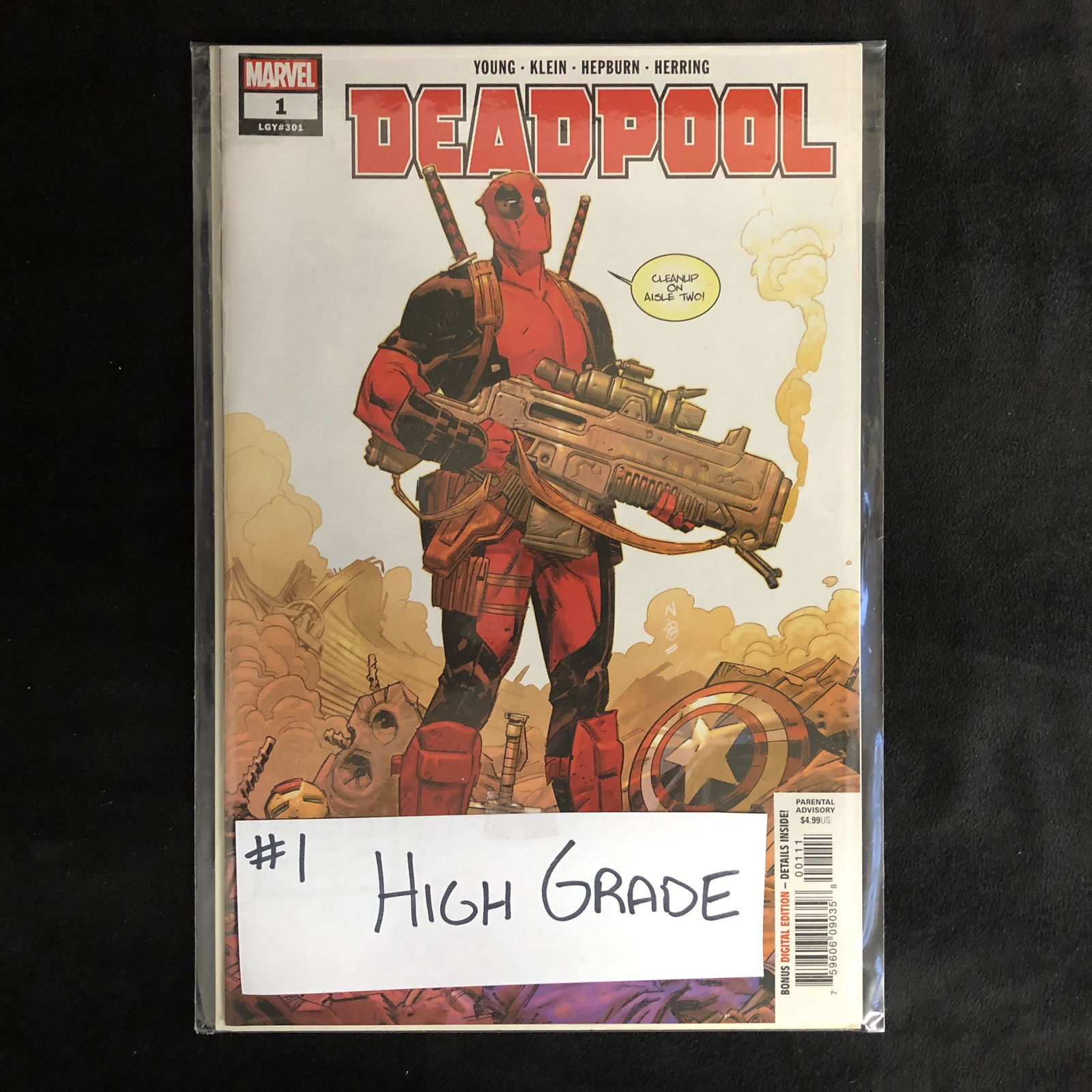 DEADPOOL #1 (MARVEL COMICS) (1 of 1)