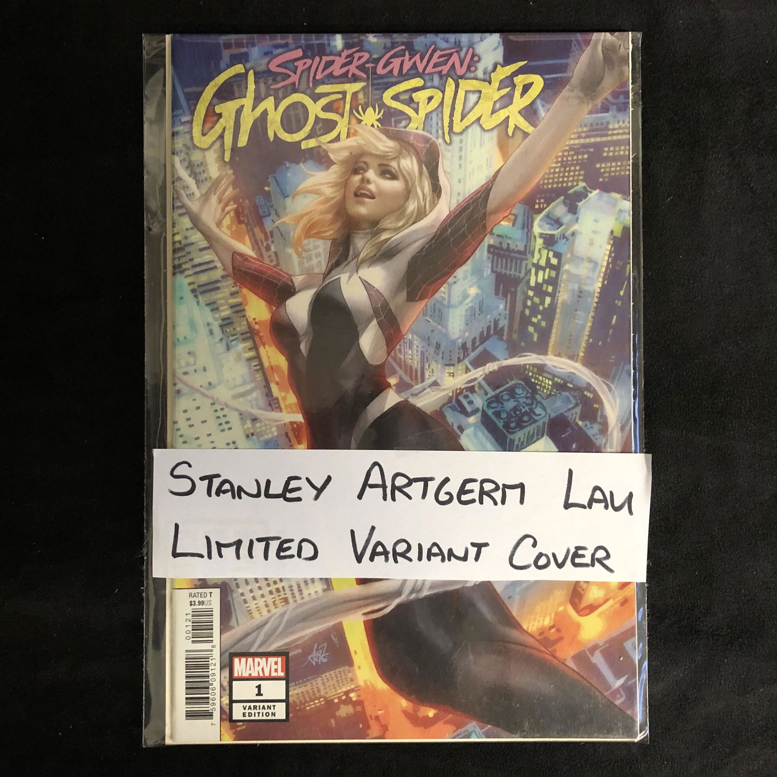 SPIDER-GWEN GHOST SPIDER #1 (MARVEL COMICS) ARTGERM (1 of 1)