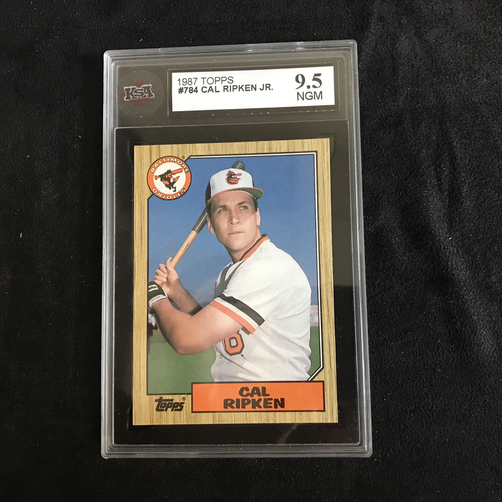 1987 TOPPS #784 CAL RIPKEN JR. (9.5 NGM) (1 of 1)