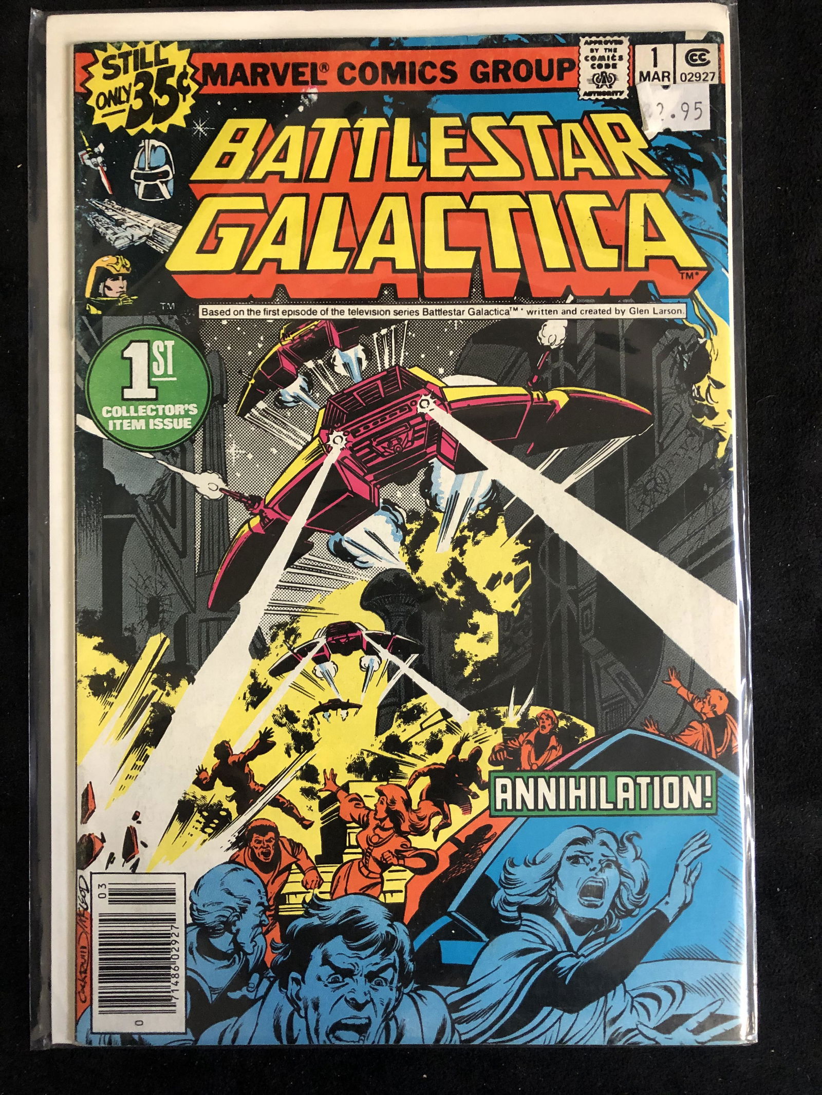 BATTLESTAR GALACTICA #1 (MARVEL COMICS) (1 of 1)