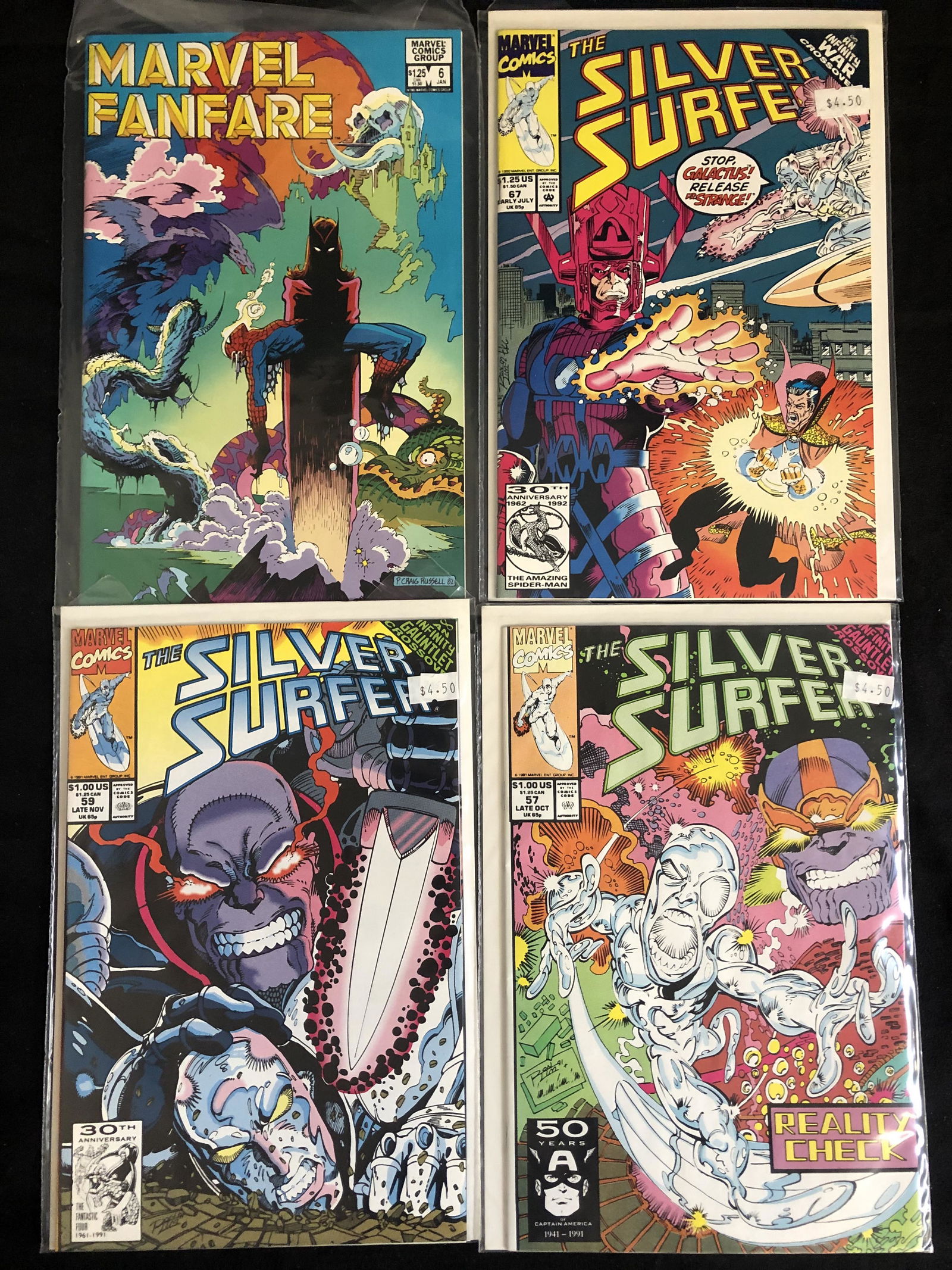 SILVER SURFER COMIC BOOK LOT (MARVEL COMICS) (1 of 1)