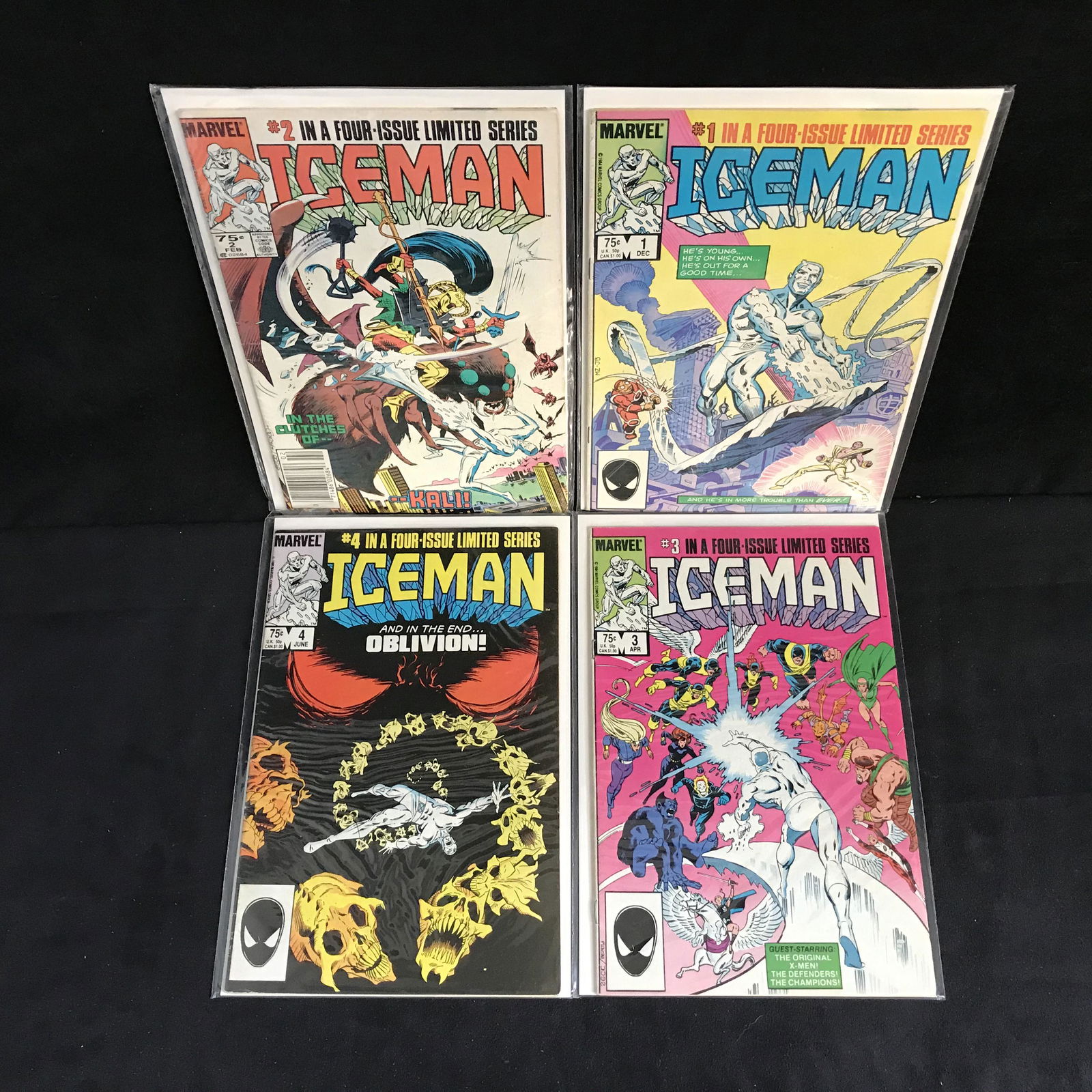 ICEMAN #1-4 (MARVEL COMICS) LIMITED SERIES (1 of 1)