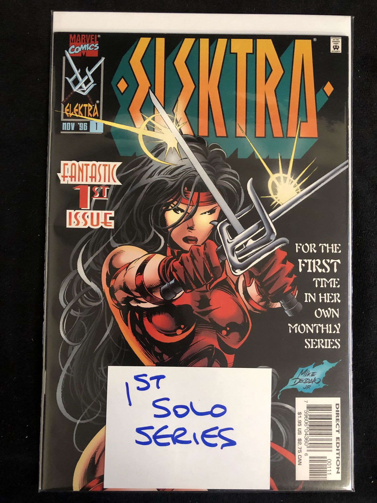 ELEKTRA #1 (MARVEL COMICS) (1 of 1)