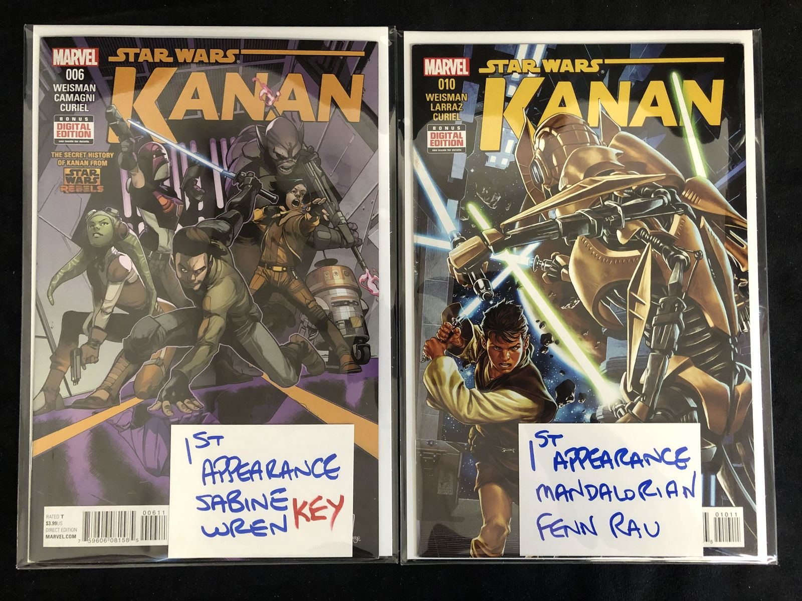 STAR WARS KANAN #6/ #10 (MARVEL COMICS) (1 of 1)