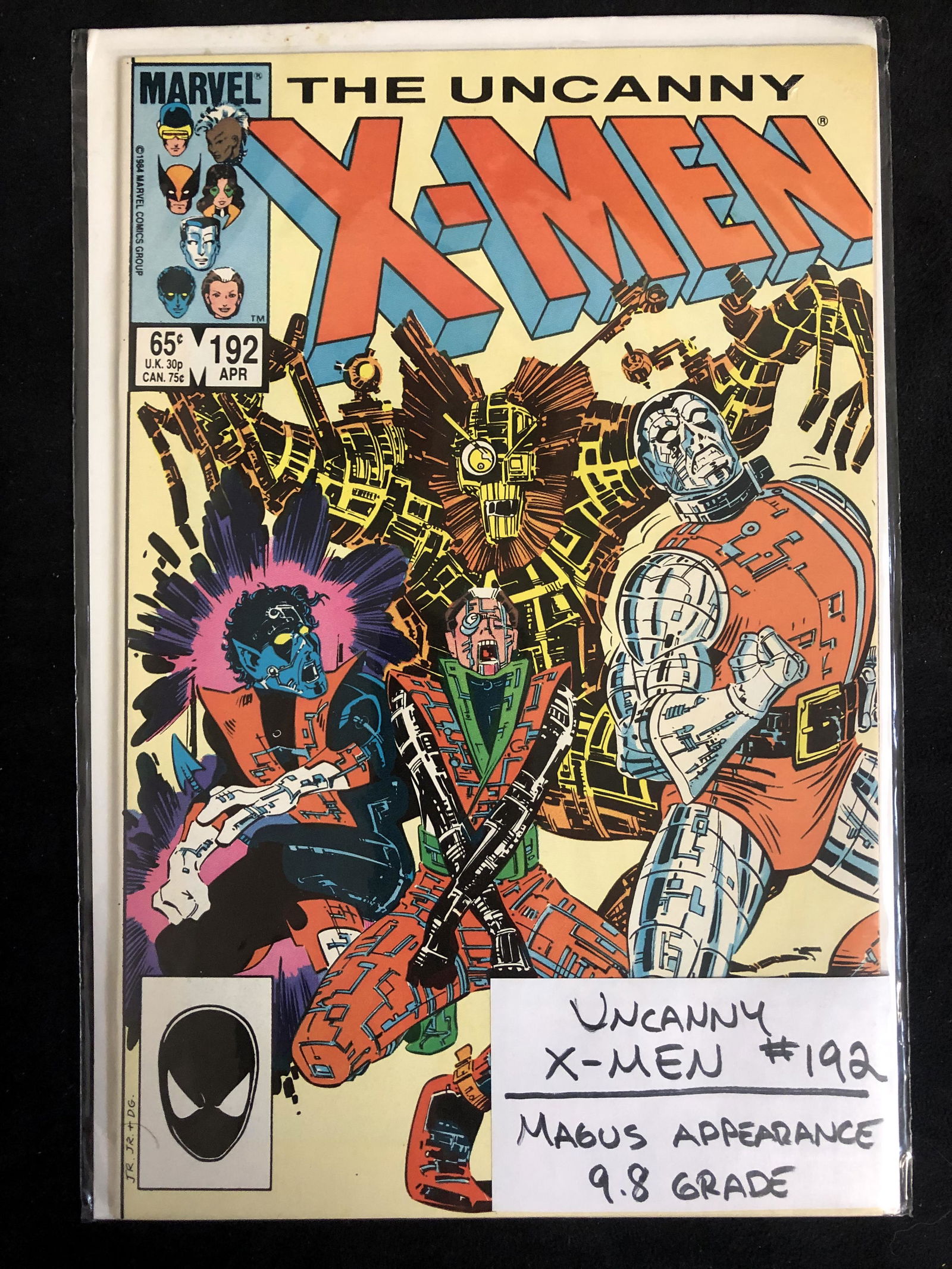 THE UNCANNY X-MEN #192 (MARVEL COMICS) (1 of 1)