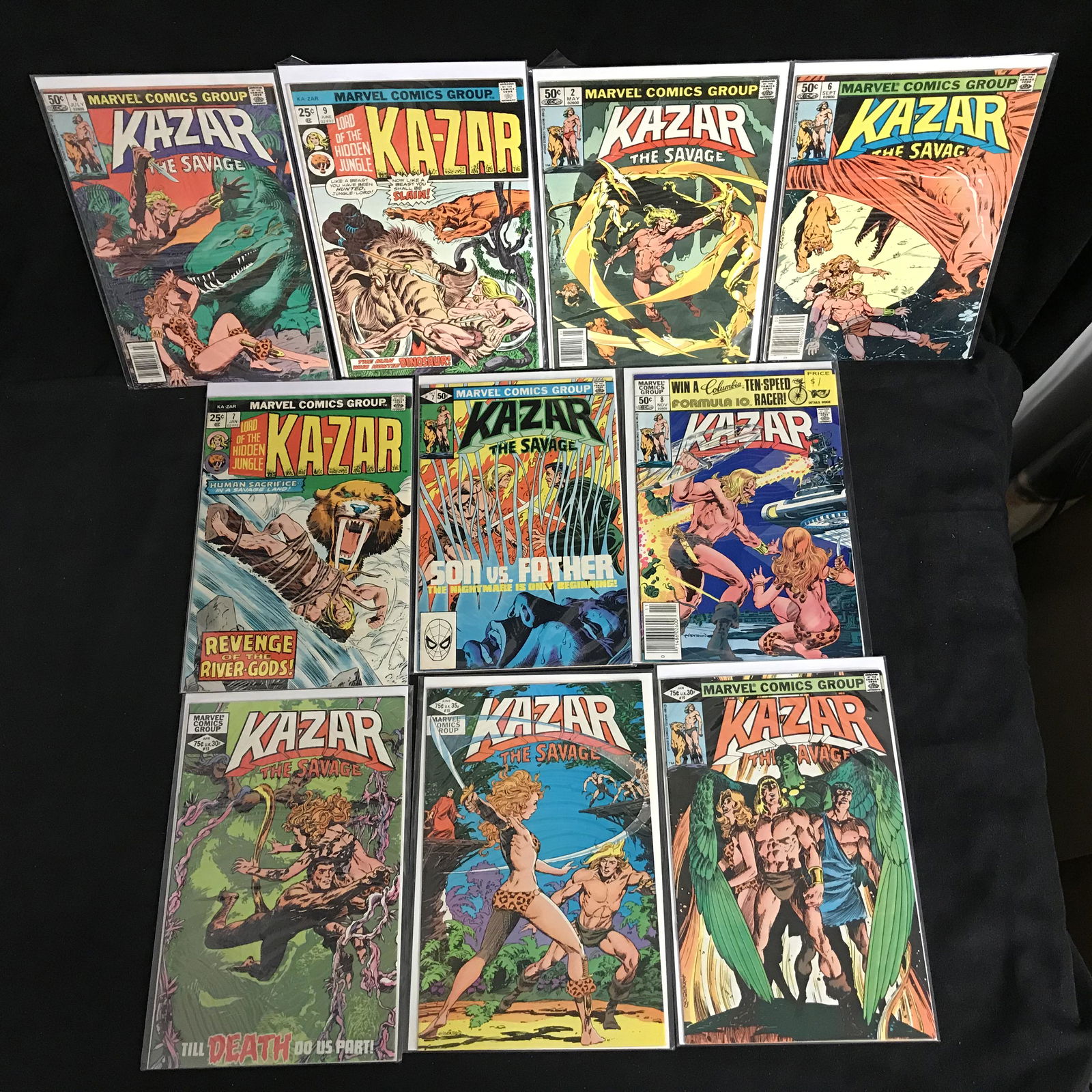 KAZAR COMIC BOOK LOT (MARVEL COMICS) (1 of 1)