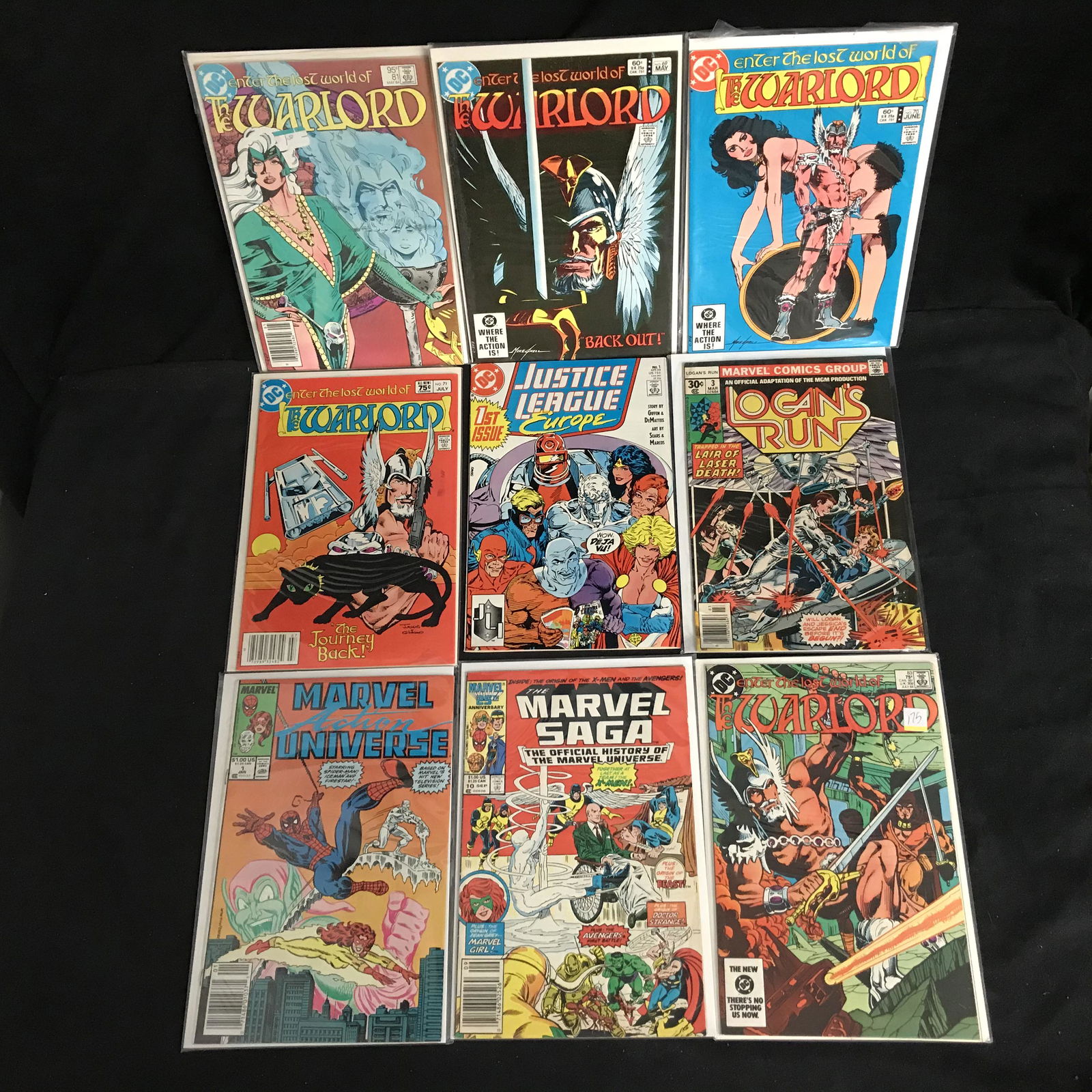 THE WARLORD COMIC BOOK LOT (DC COMICS) (1 of 1)