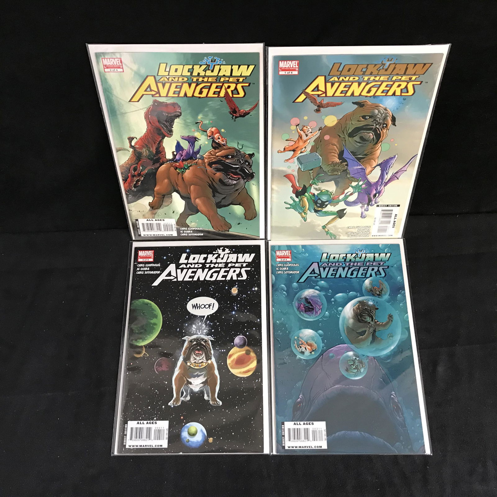 LOCKJAW & THE PET AVENGERS #1-4 (MARVEL COMICS) (1 of 1)
