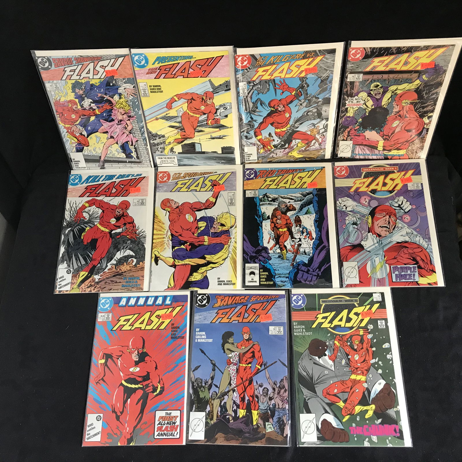 THE FLASH COMIC BOOK LOT (DC COMICS) (1 of 1)