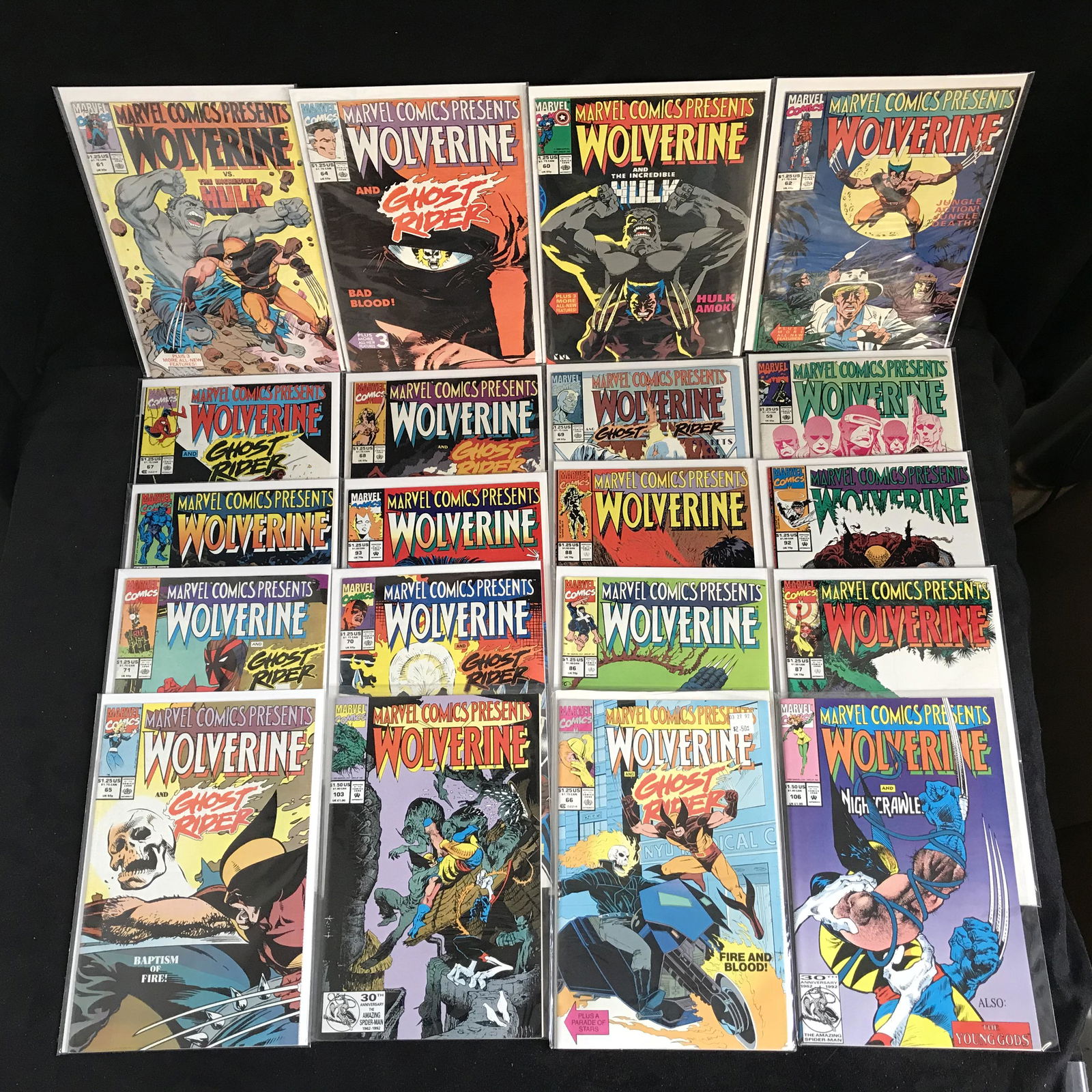 ASSORTED WOLVERINE COMIC BOOK LOT (MARVEL COMICS) (1 of 1)