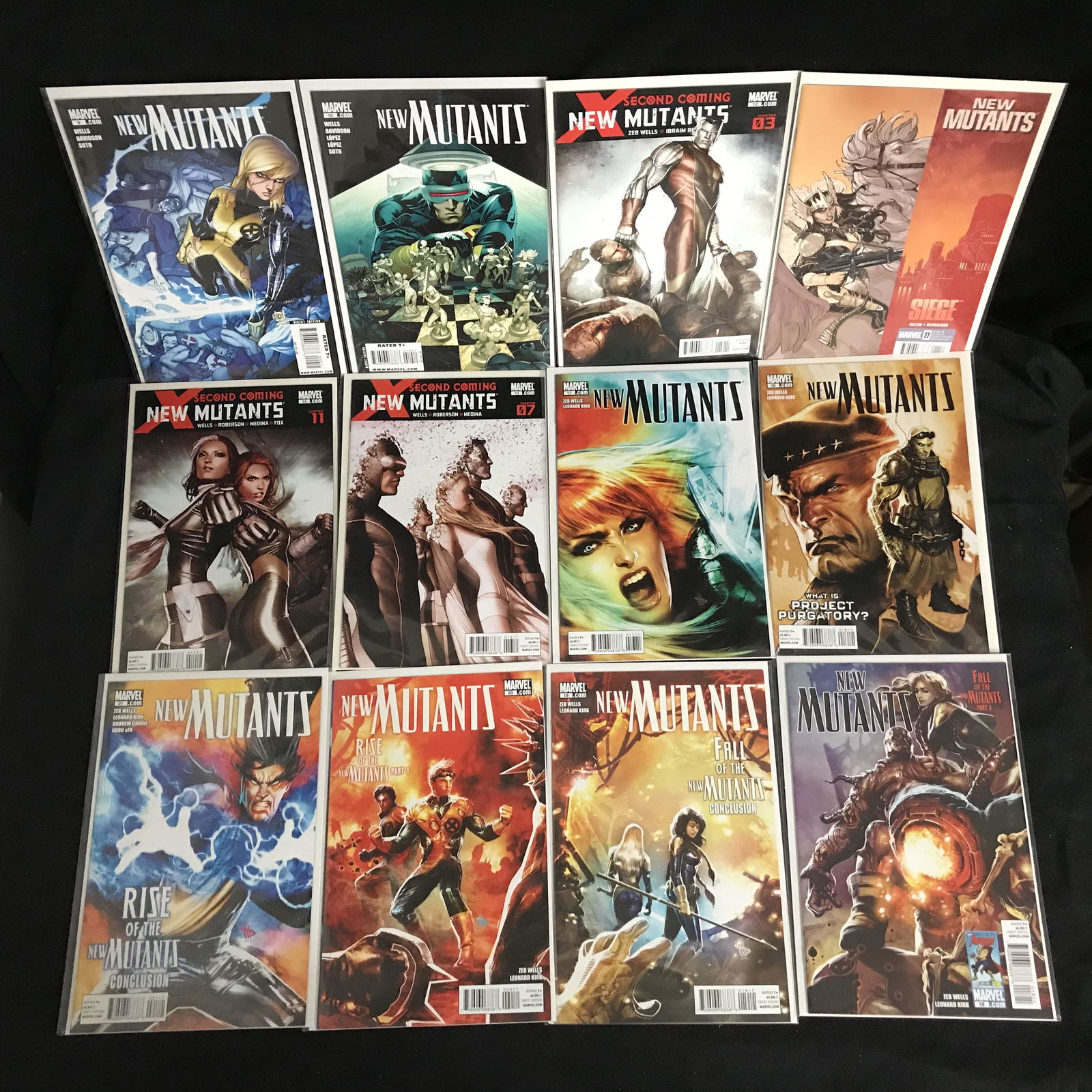NEW MUTANTS COMIC BOOK LOT (MARVEL COMICS) (1 of 1)