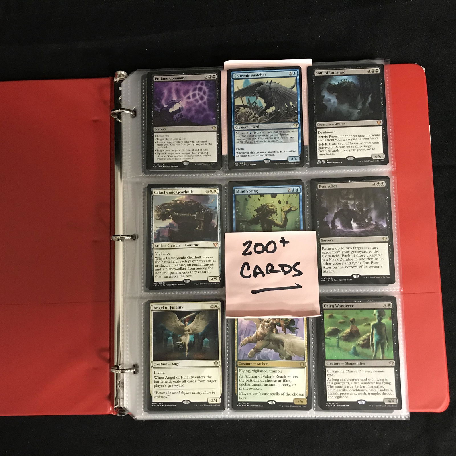 200+ MAGIC THE GATHERING TRADING CARDS (1 of 2)