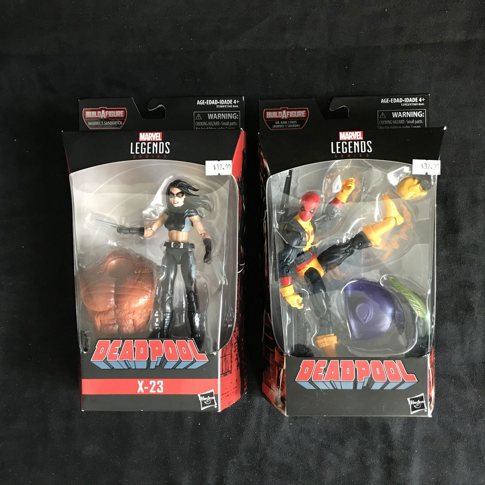 MARVEL LEGENDS SERIES DEADPOOL BUILD-A-FIGURE LOT (1 of 1)