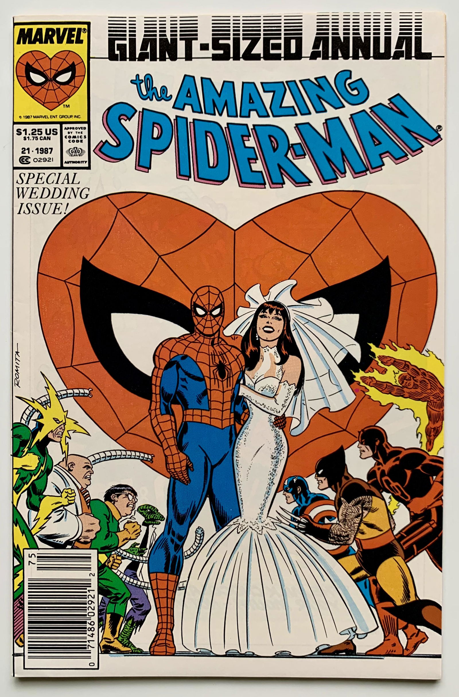 THE AMAZING SPIDER-MAN #21 (MARVEL COMICS) 1987 (1 of 1)