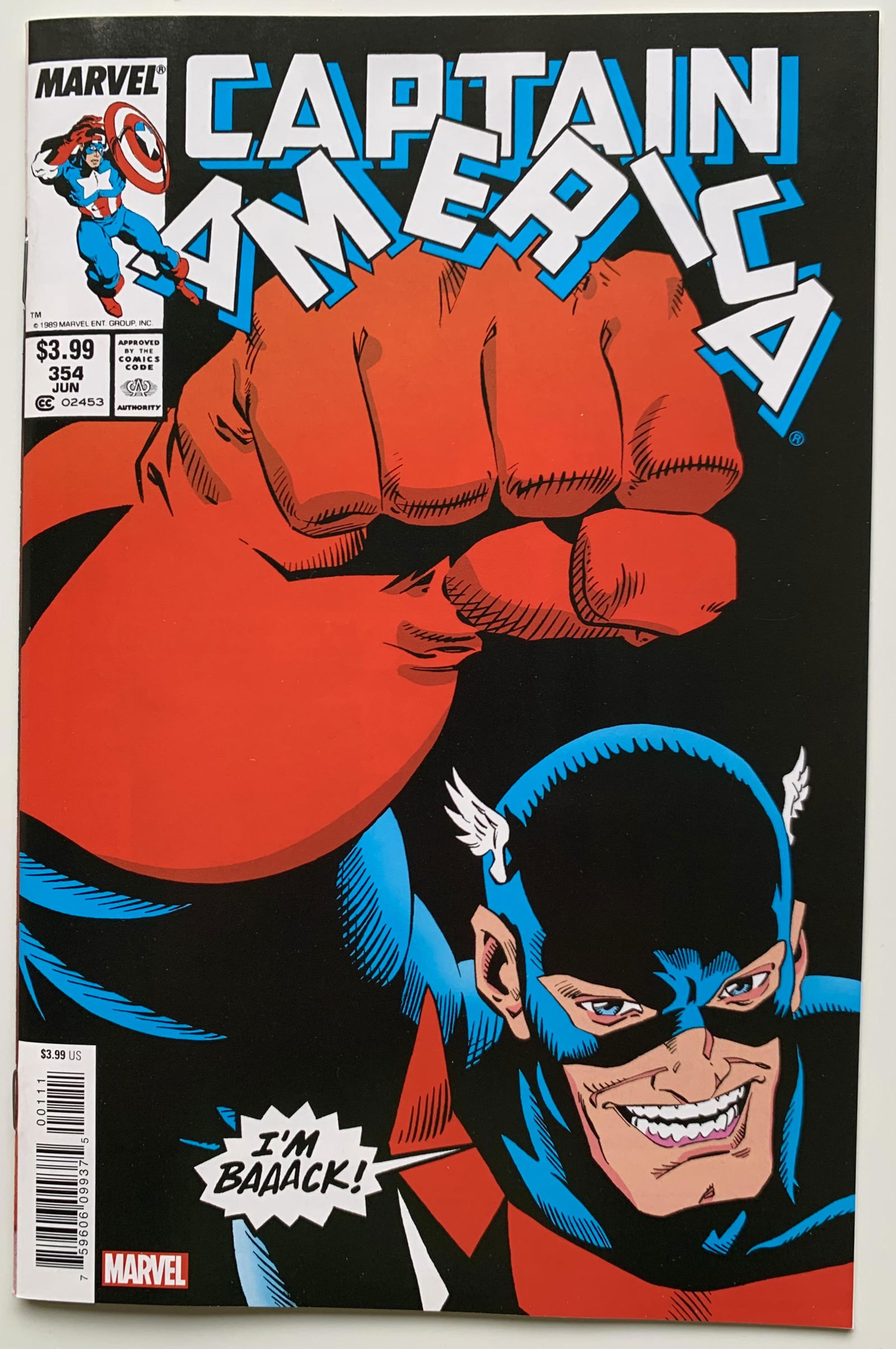 CAPTAIN AMERICA #354 (MARVEL COMICS) (1 of 1)