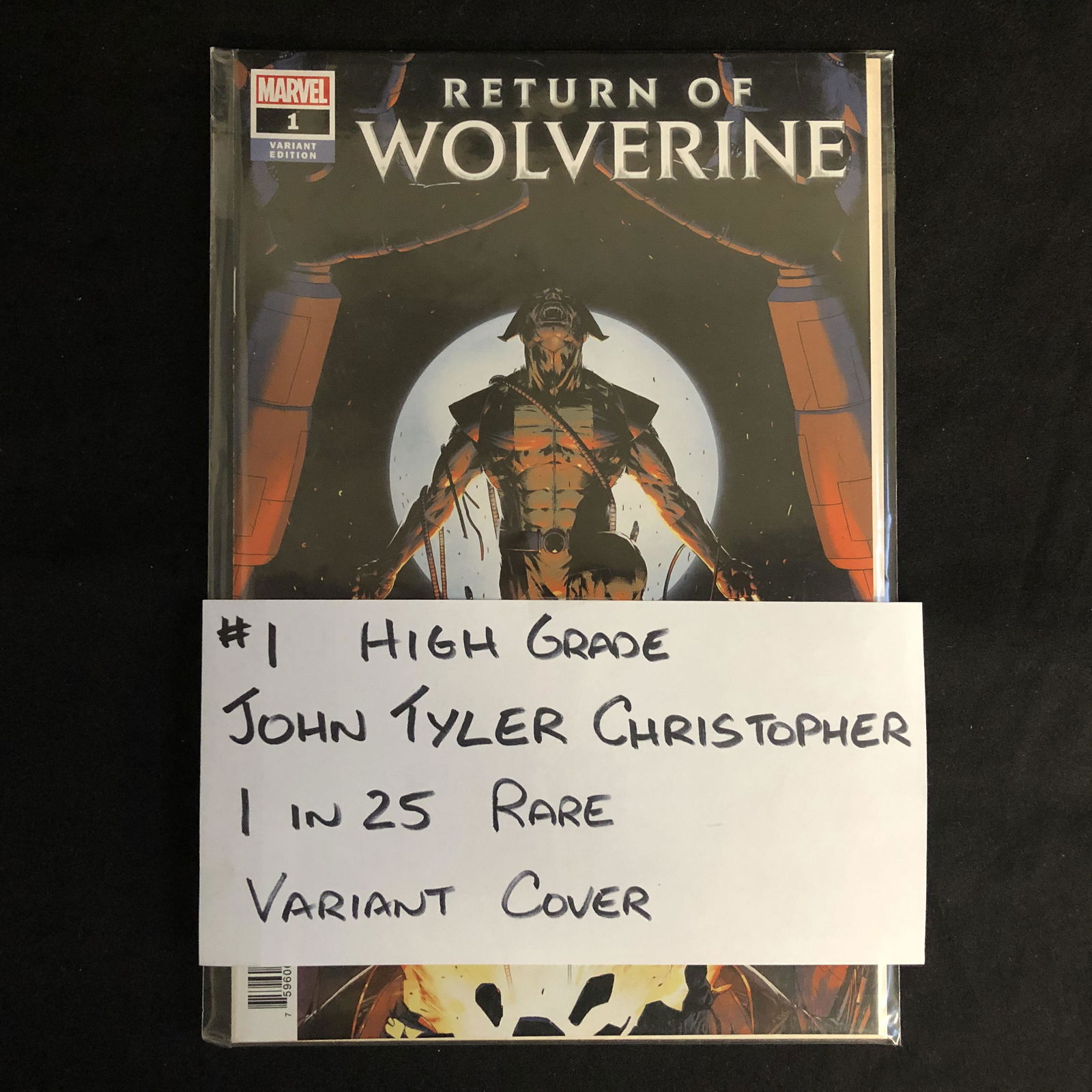 RETURN OF WOLVERINE #1 (MARVEL VARIANT) *RARE* (1 of 1)