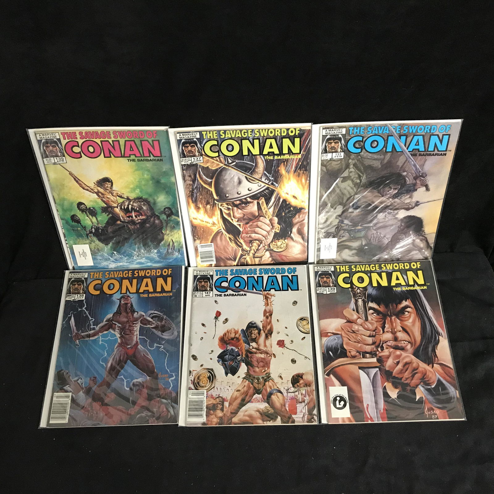 THE SAVAGE SWORD OF CONAN COMIC BOOK LOT (MARVEL (1 of 1)