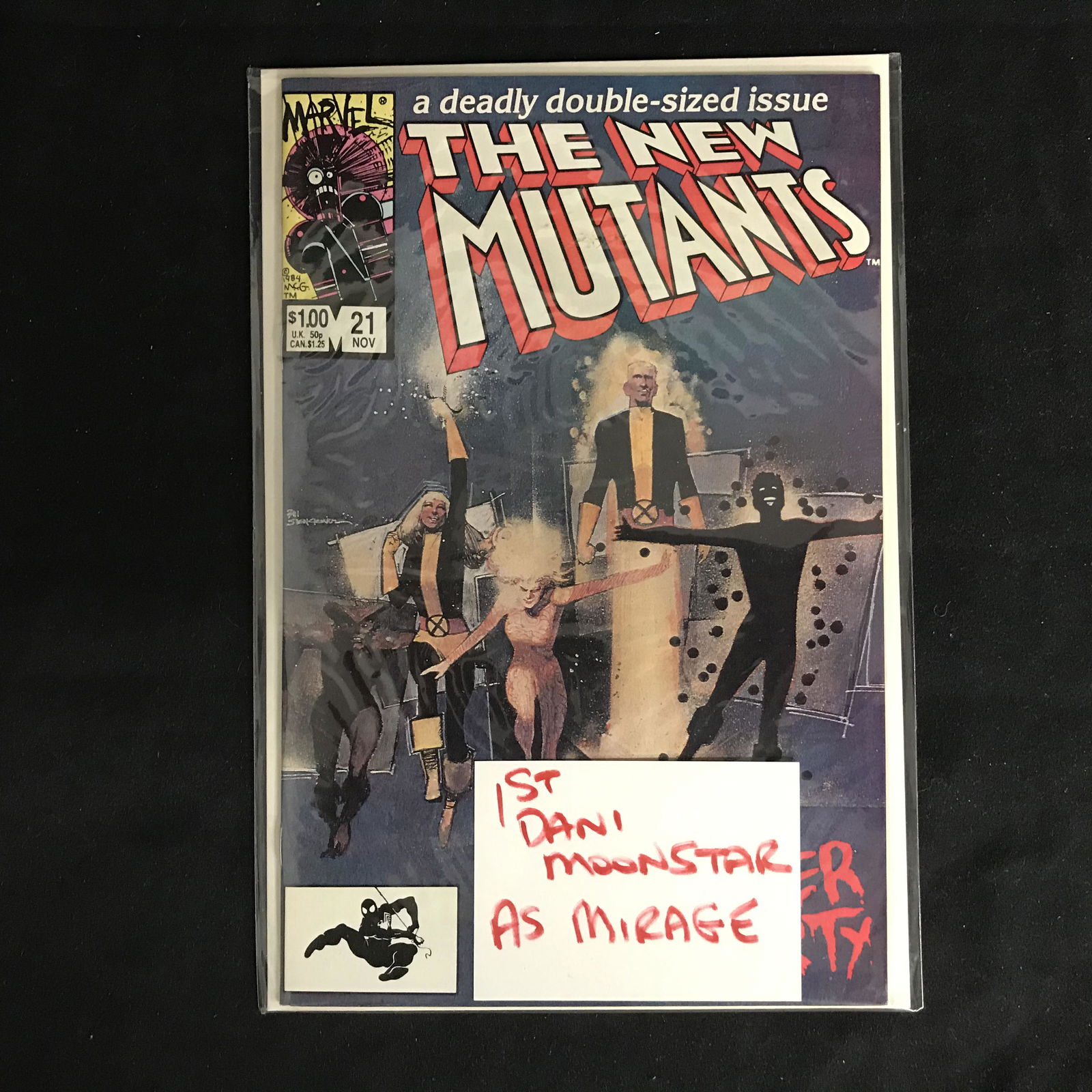 THE NEW MUTANTS #21 (MARVEL COMICS) (1 of 1)