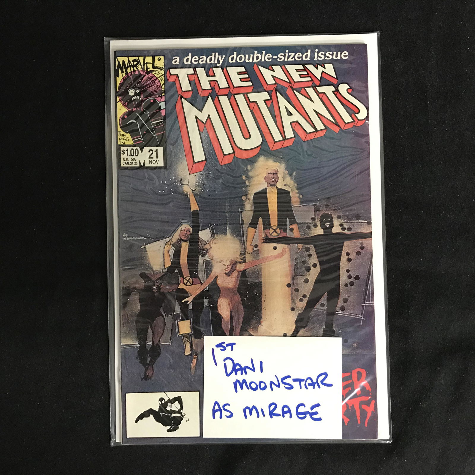 THE NEW MUTANTS #21 (MARVEL COMICS) (1 of 1)