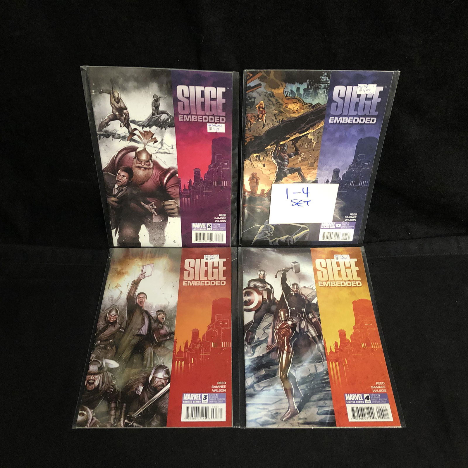 SIEGE EMBEDDED #1-4 (MARVEL COMICS) (1 of 1)