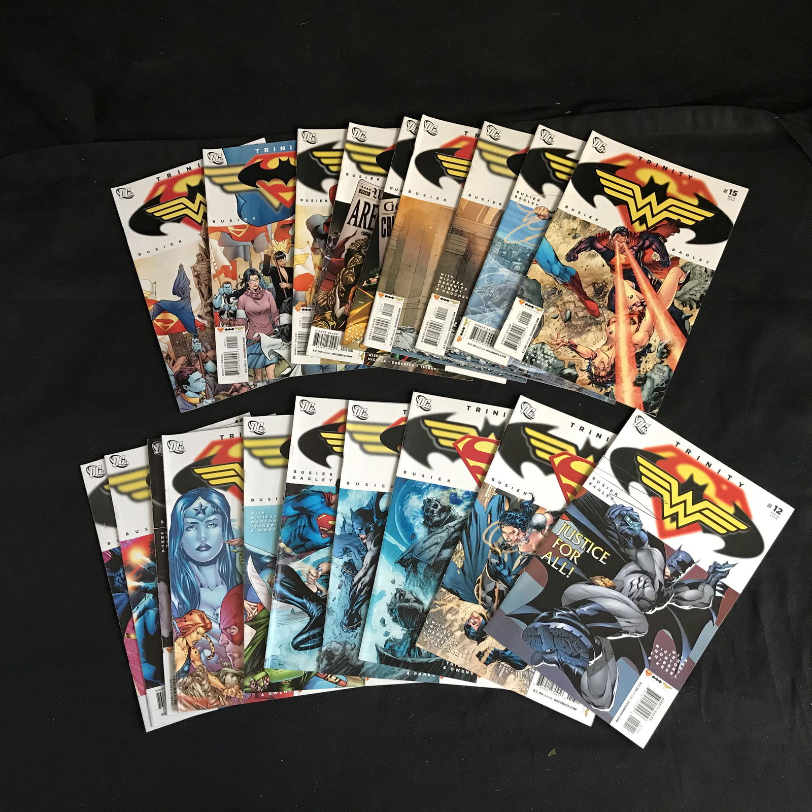TRINITY COMIC BOOK LOT (DC COMICS) (1 of 1)