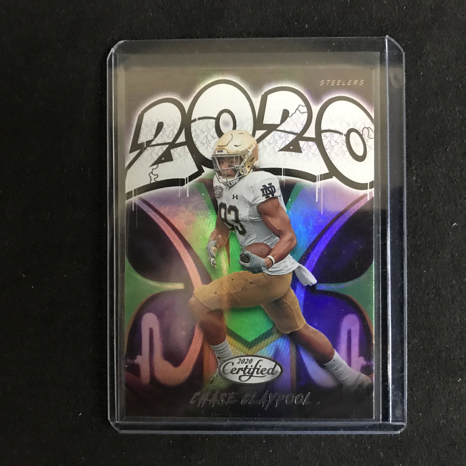 2020 PANINI CERTIFIED GRAFFITI CHASE CLAYPOOL (1 of 1)