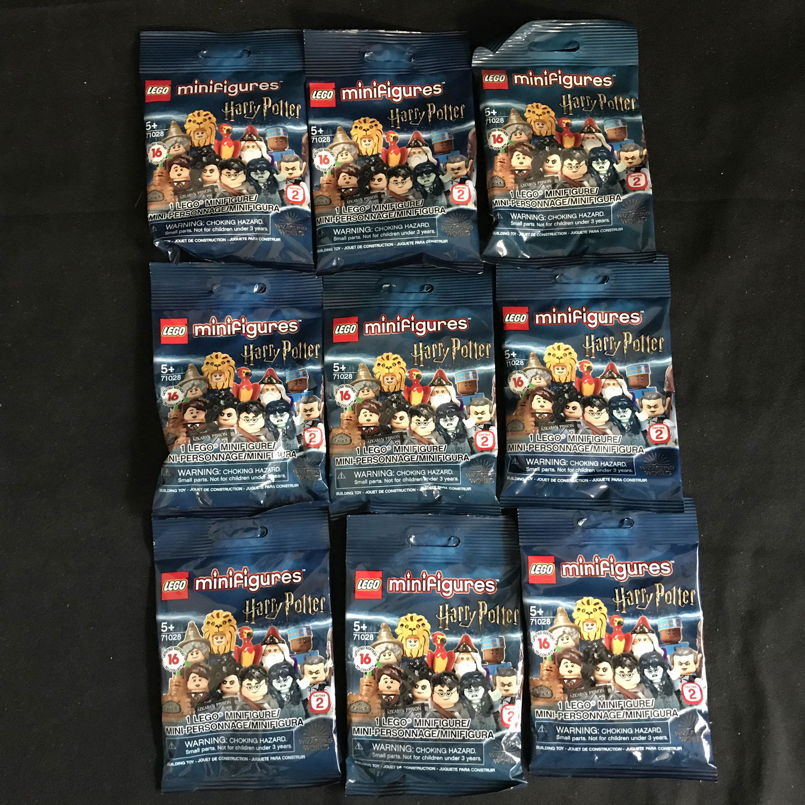 (9X) LEGO "HARRY POTTER" MINIFIGURE BUILDING TOY LOT (1 of 1)