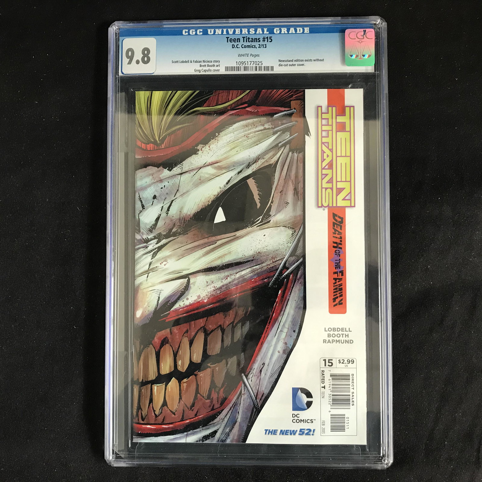 TEEN TITANS #15 CGC GRADE 9.8 (DC COMICS) 2013 (1 of 1)