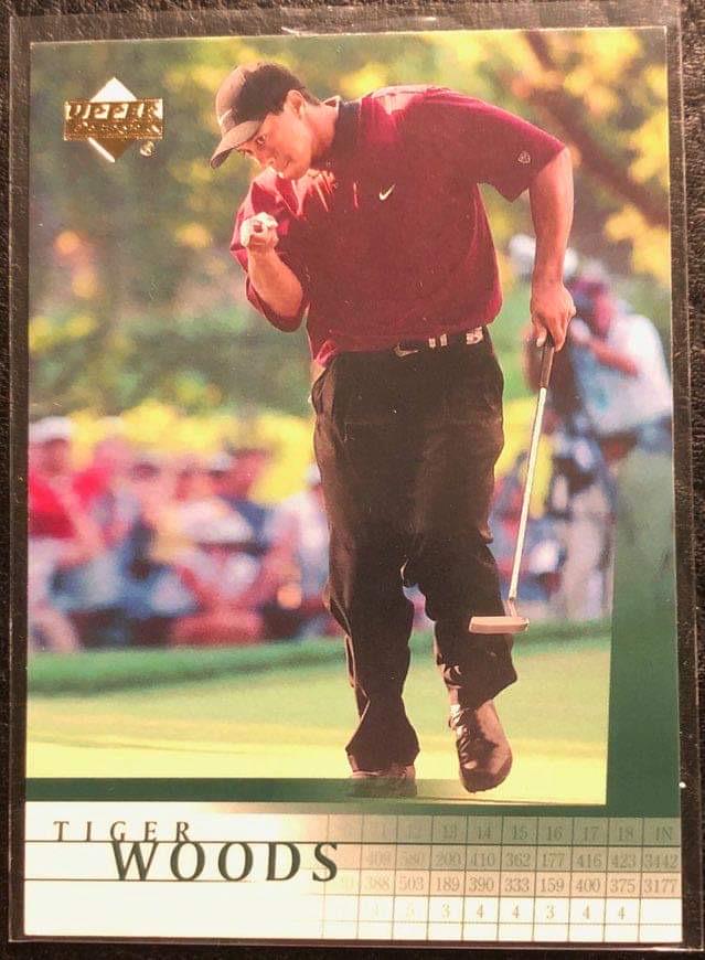 2001 Upper Deck TIGER WOODS #1 RC (1 of 2)