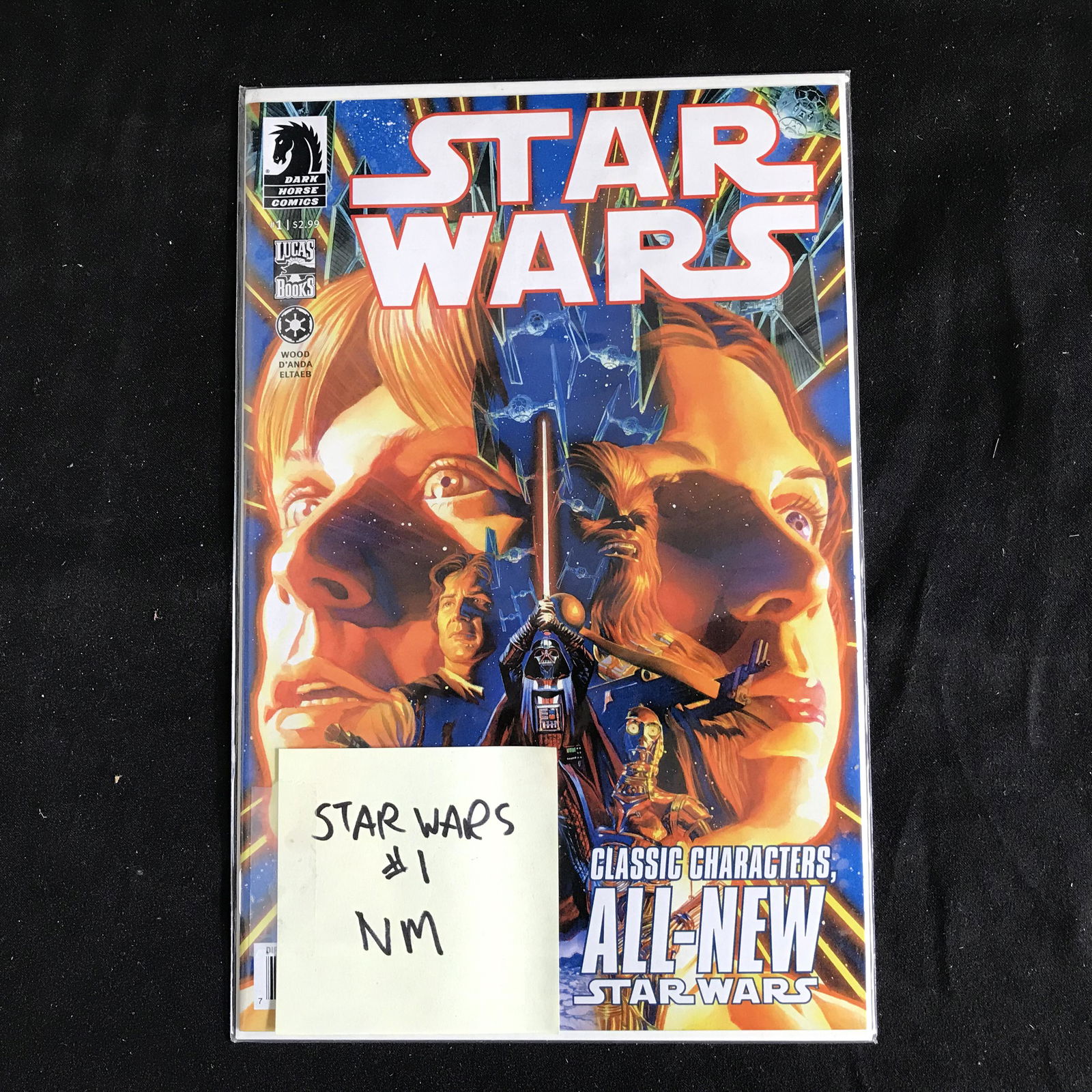 STAR WARS #1 (DARK HORSE COMICS) NM (1 of 1)