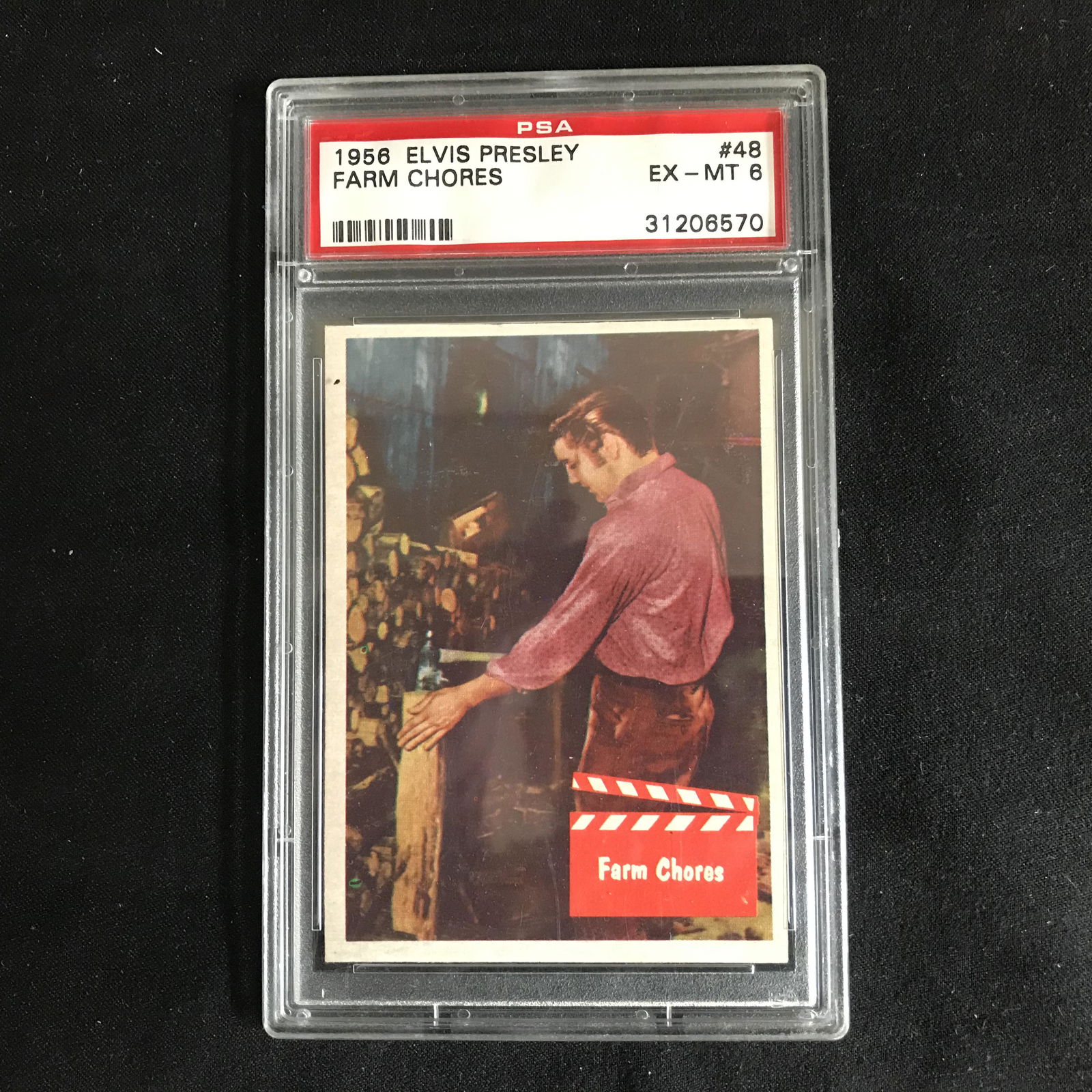 1956 ELVIS PRESLEY #48 FARM CHORES (EX-MT 6) (1 of 1)