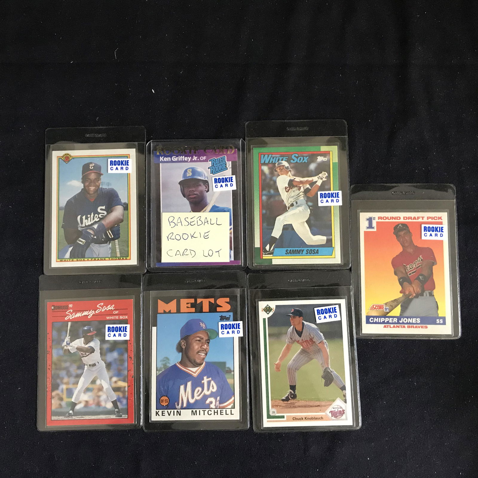 BASEBALL ROOKIES CARD LOT (1 of 1)