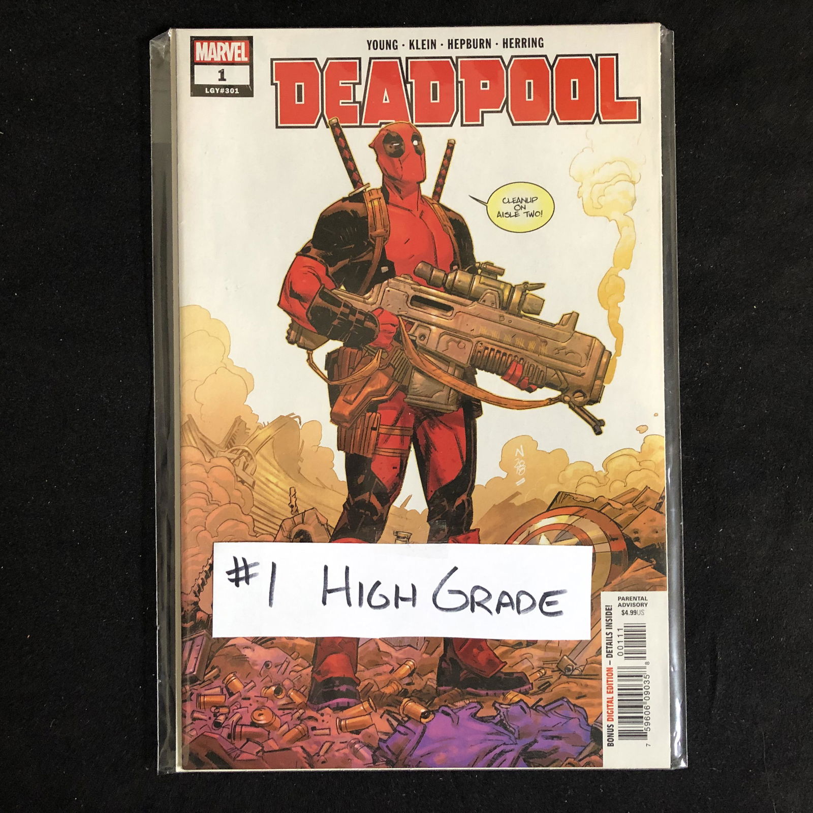 DEADPOOL #1 (MARVEL COMICS) (1 of 1)