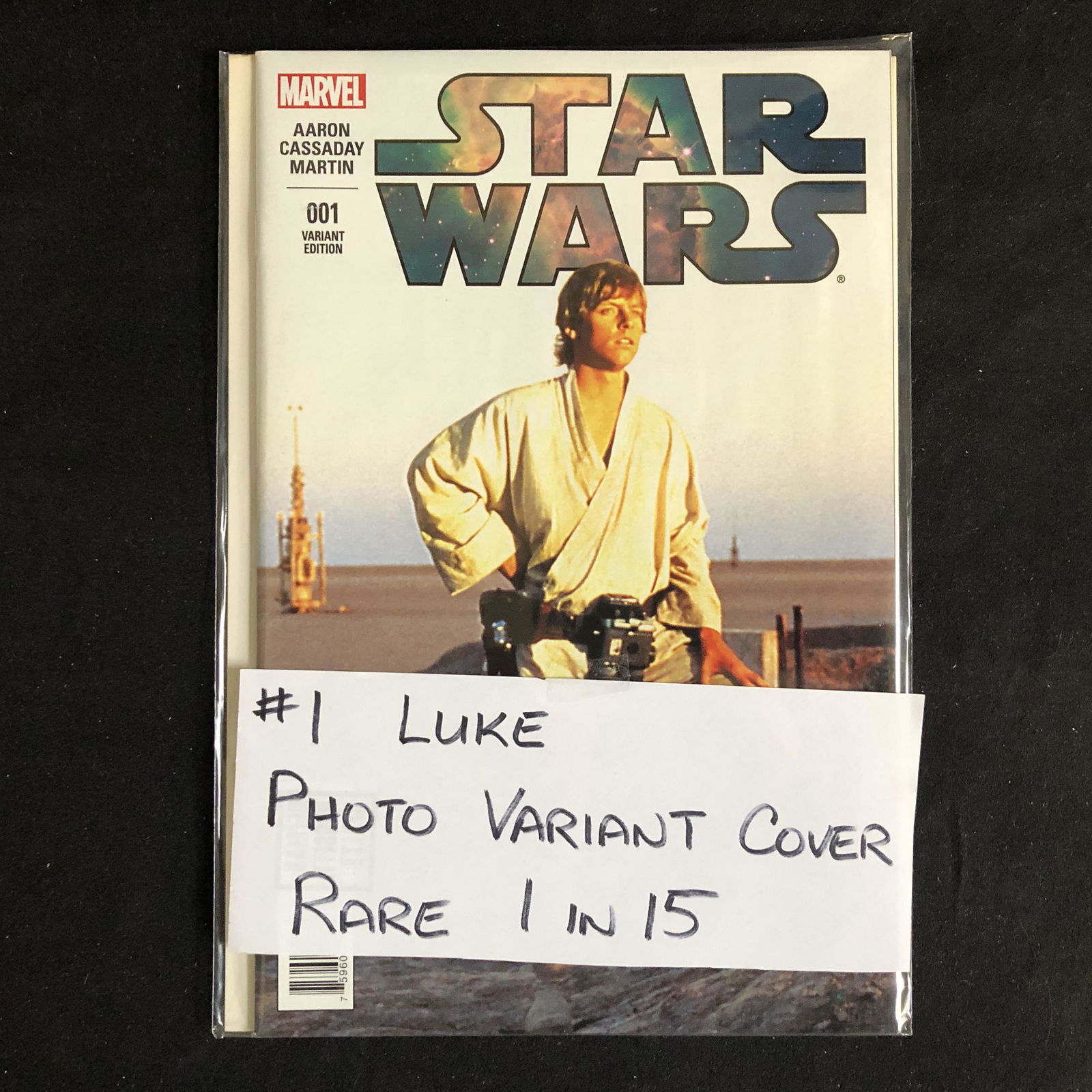 STAR WARS #001 (MARVEL VARIANT) RARE 1 in 15 (1 of 1)