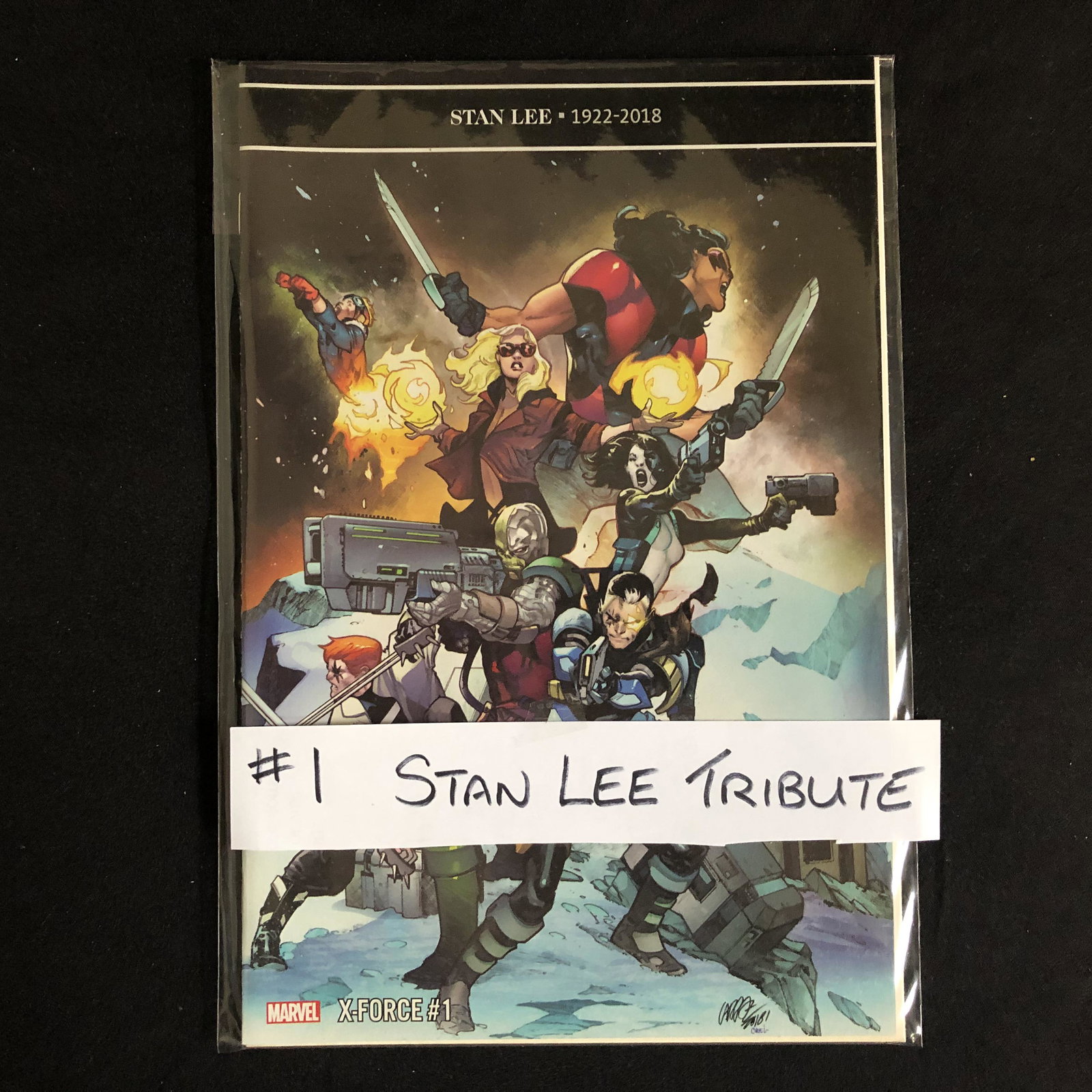 X-FORCE #1 (MARVEL) STAN LEE TRIBUTE: X-FORCE #1 (MARVEL) STAN LEE TRIBUTE