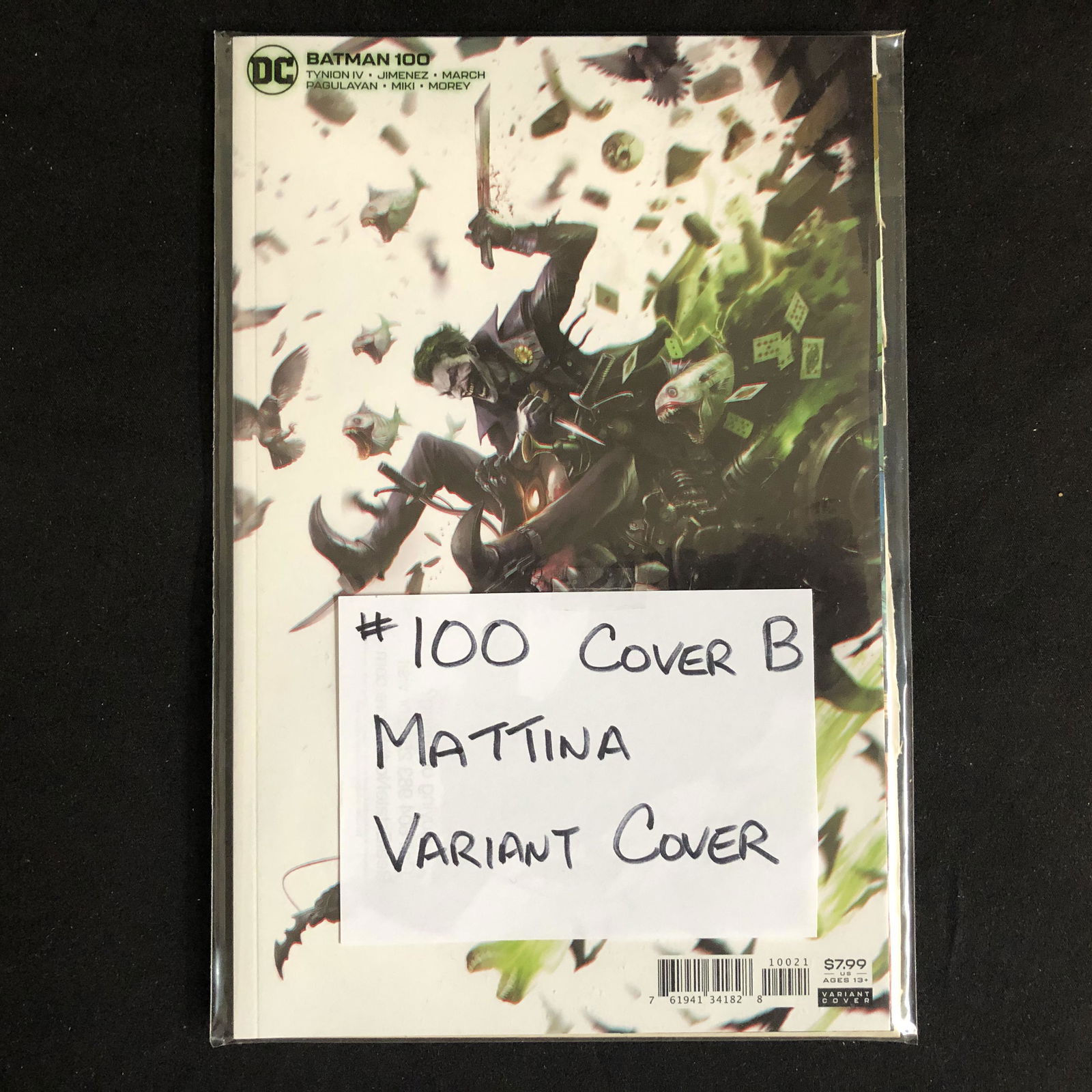 BATMAN #100 (DC VARIANT COVER B) (1 of 1)