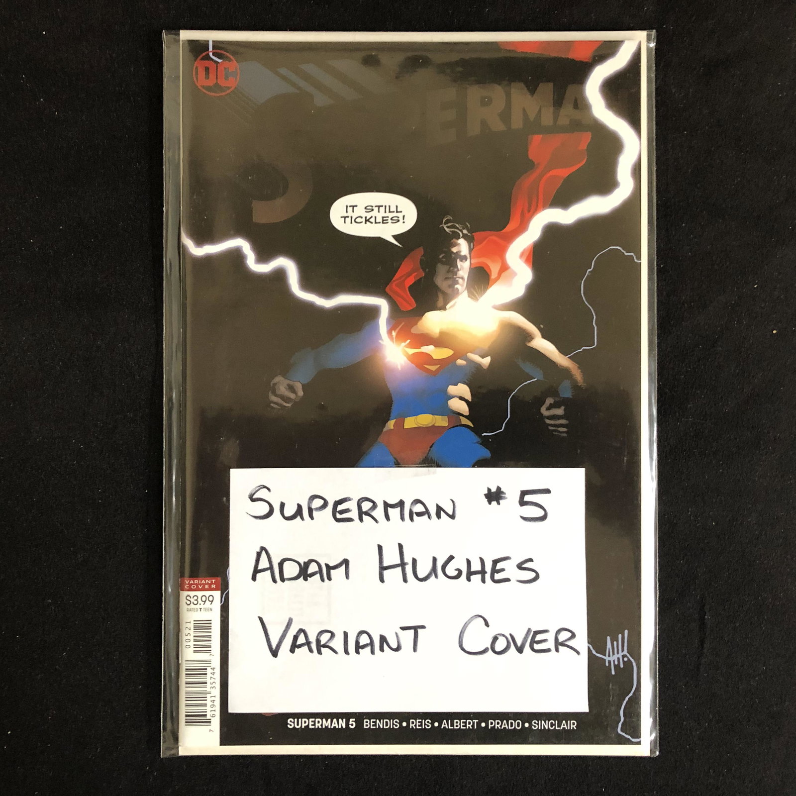 SUPERMAN #5 (DC VARIANT) ADAM HUGHES COVER: SUPERMAN #5 (DC VARIANT) ADAM HUGHES COVER