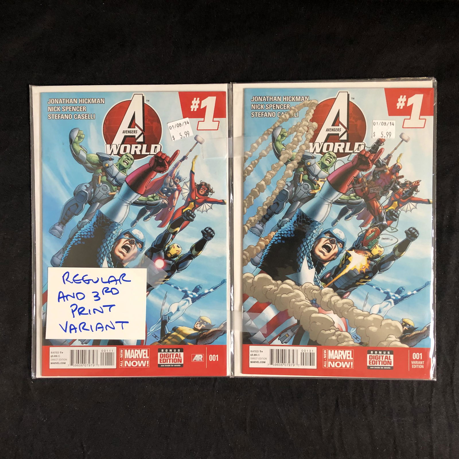 AVENGERS WORLD #1s (MARVEL VARIANT) (1 of 1)