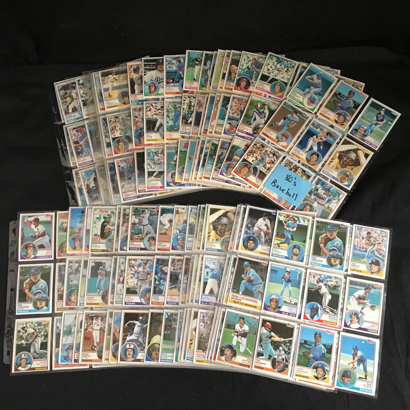 1980s BASEBALL CARD LOT (1 of 1)