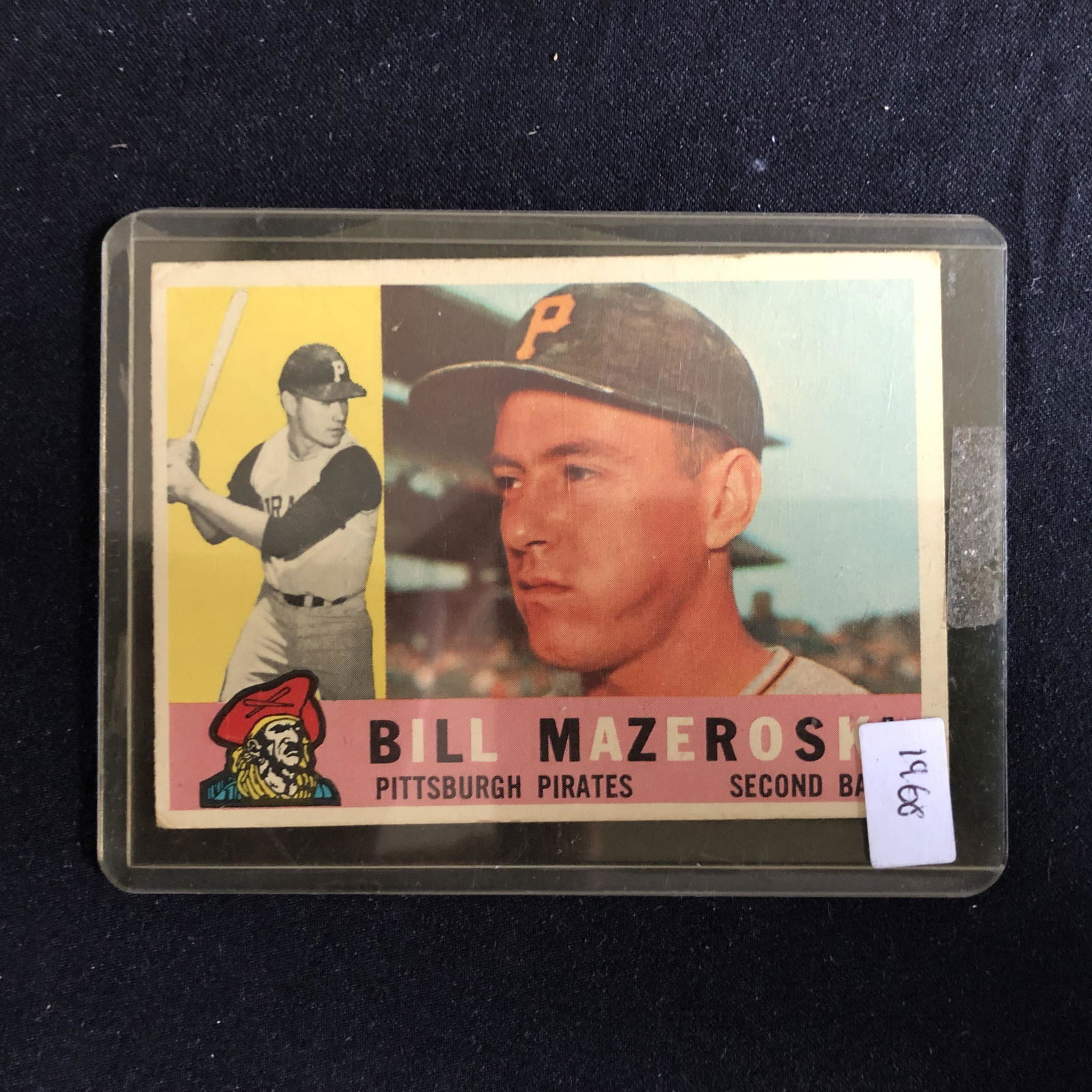 1960 Topps #55 Bill Mazeroski (1 of 2)