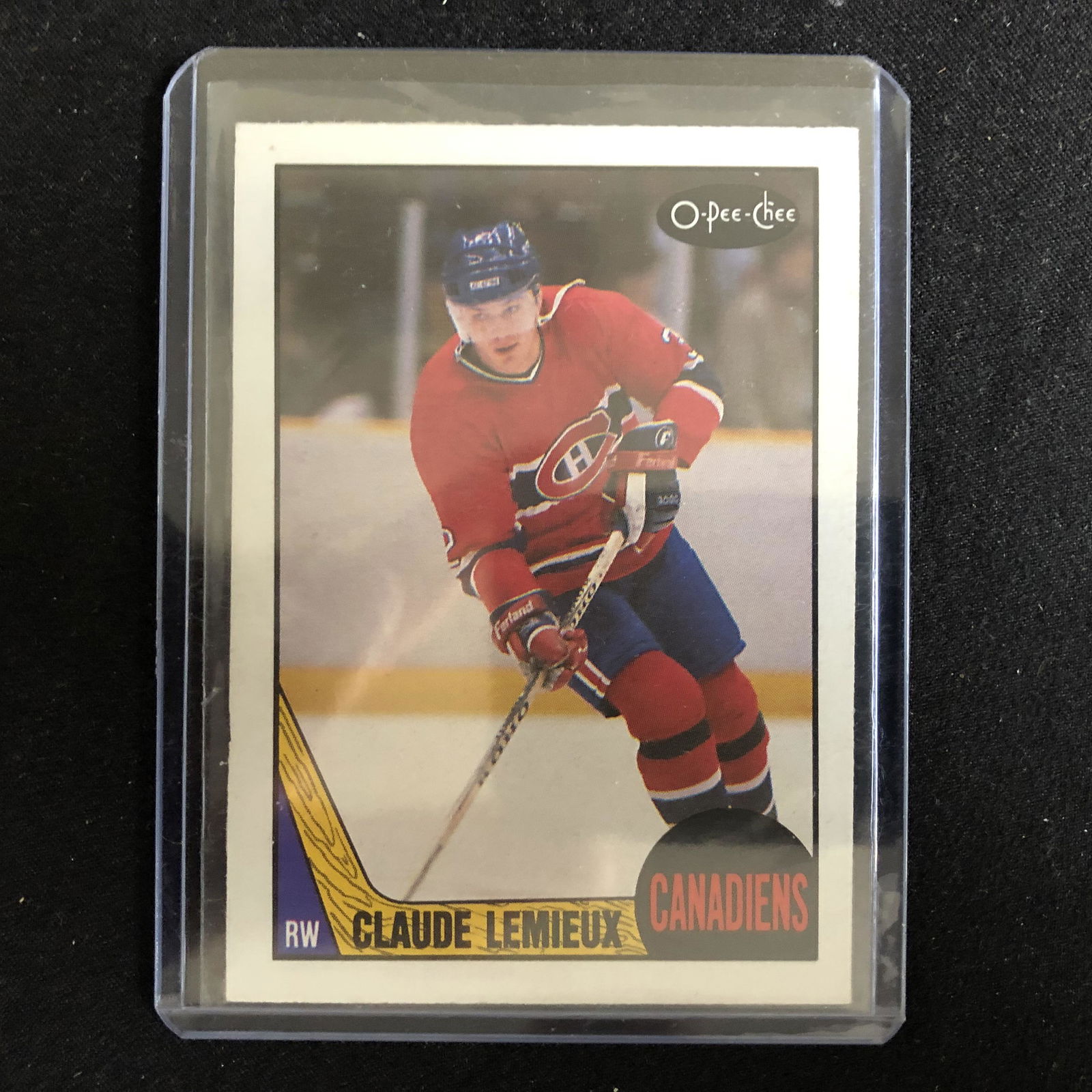 1987-88 O-Pee-Chee #227 Claude Lemieux RC (1 of 2)