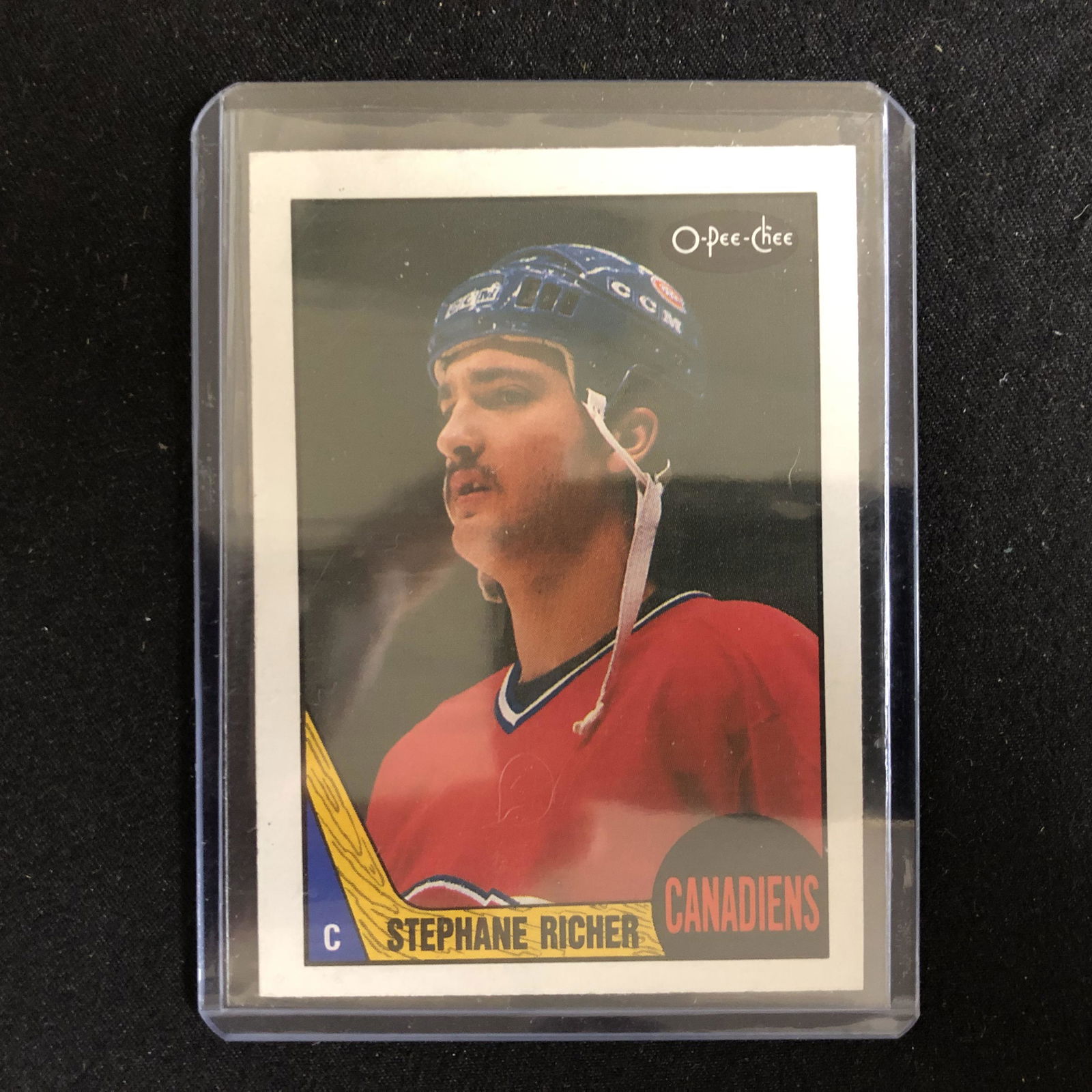 1987-88 O-Pee-Chee #233 Stephane Richer RC (1 of 2)