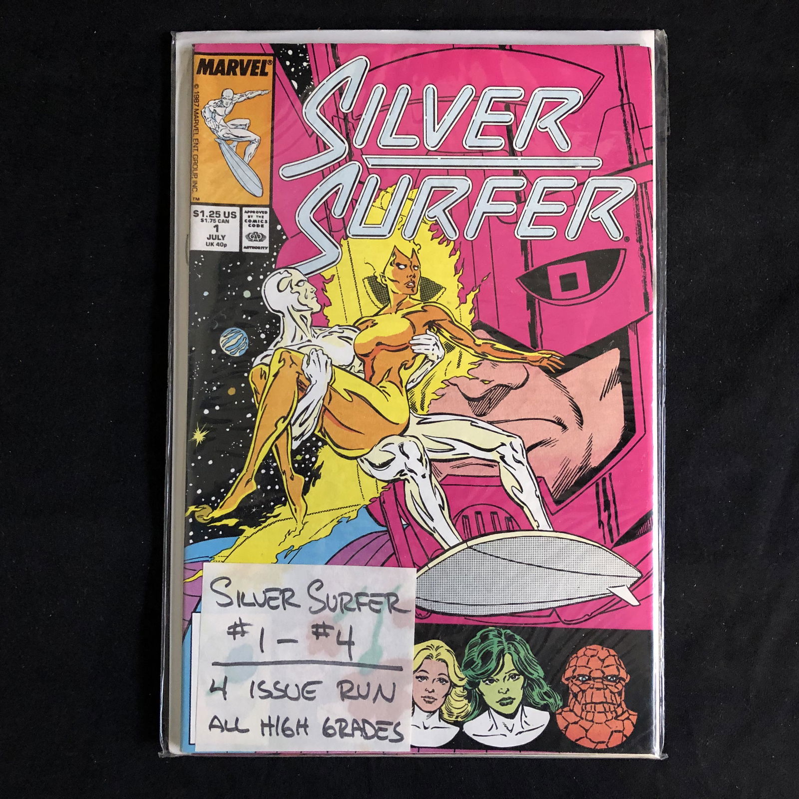 SILVER SURFER #1-4 (MARVEL COMICS) (1 of 1)