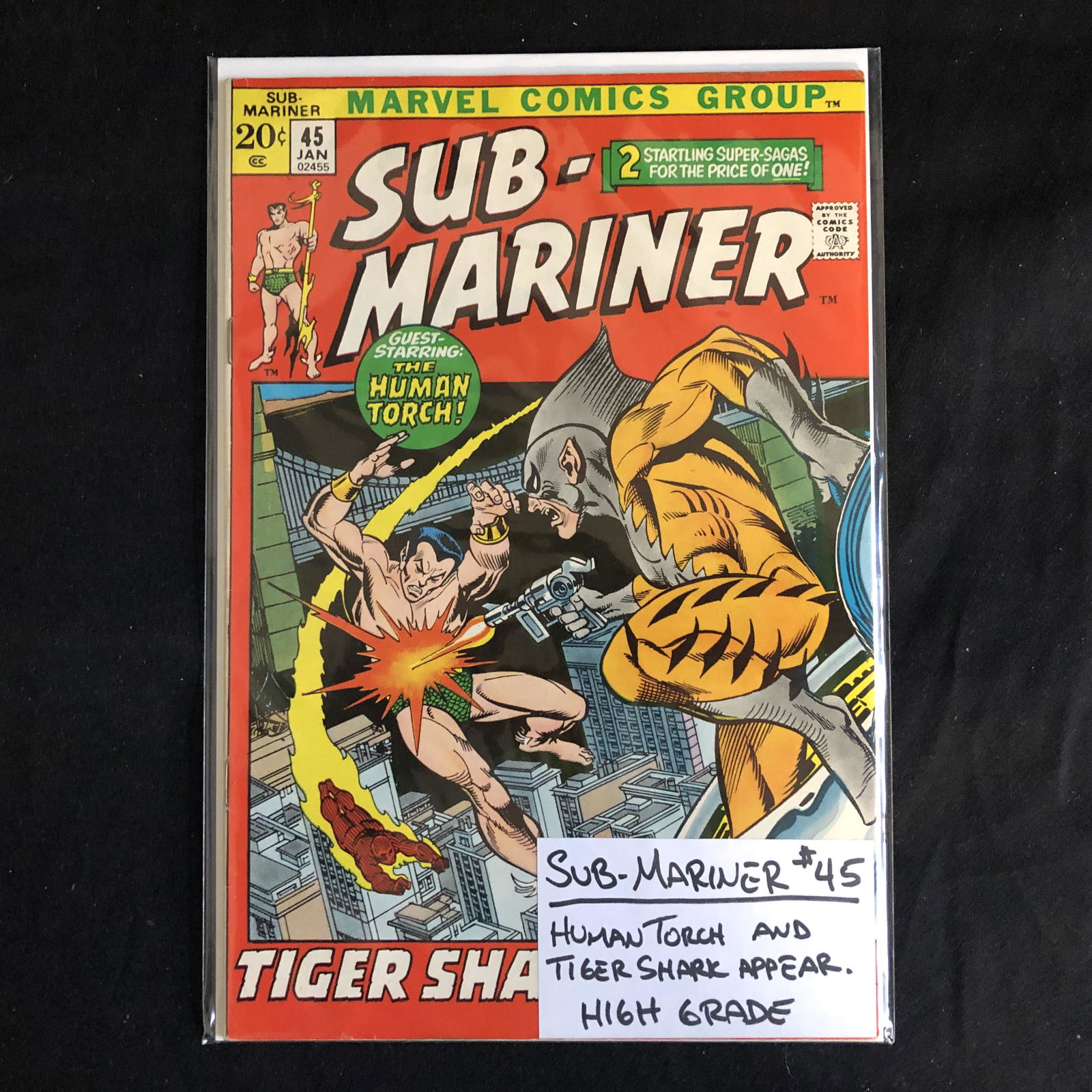 SUB-MARINER #45 (MARVEL COMICS) (1 of 1)