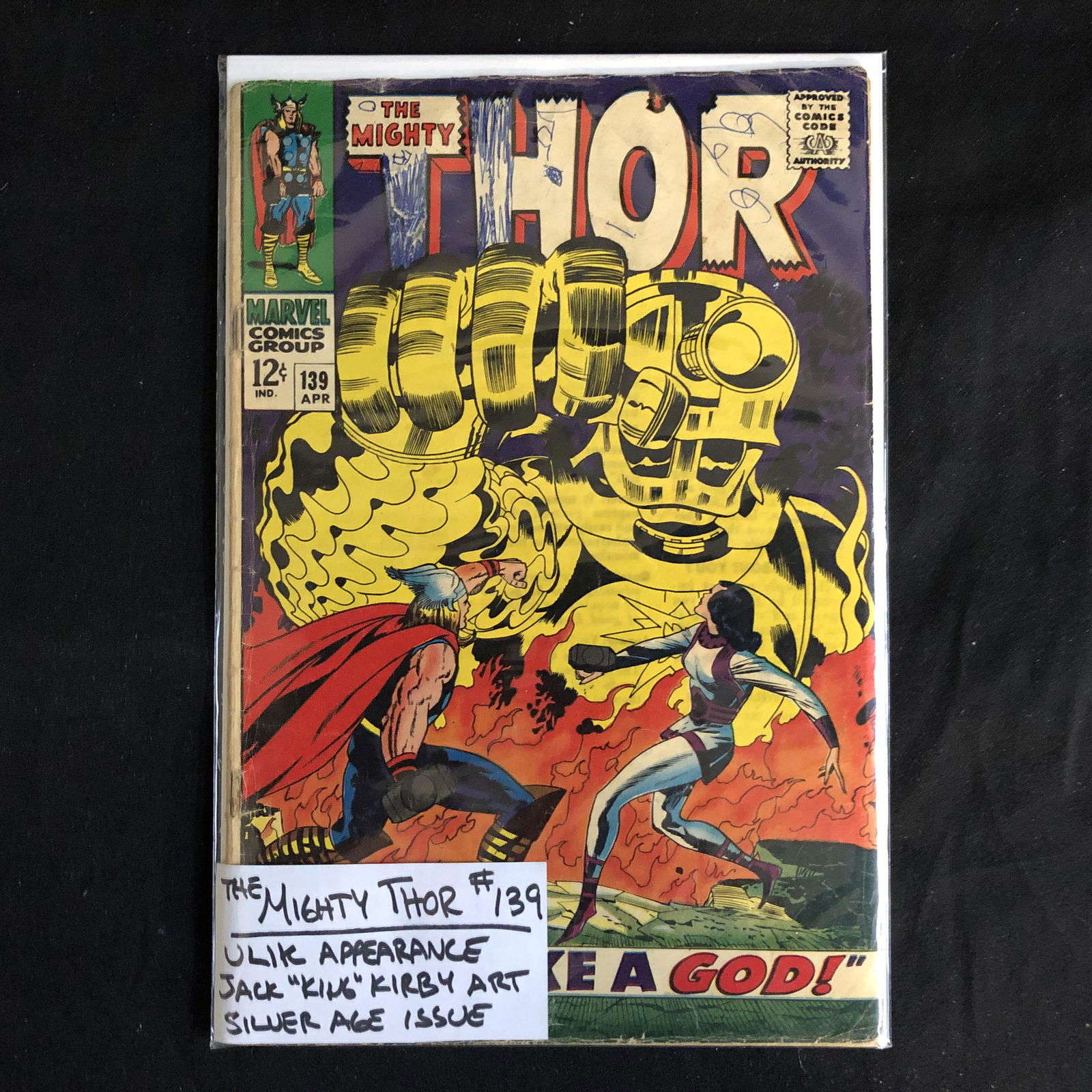 THE MIGHTY THOR #139 (MARVEL COMICS) (1 of 1)