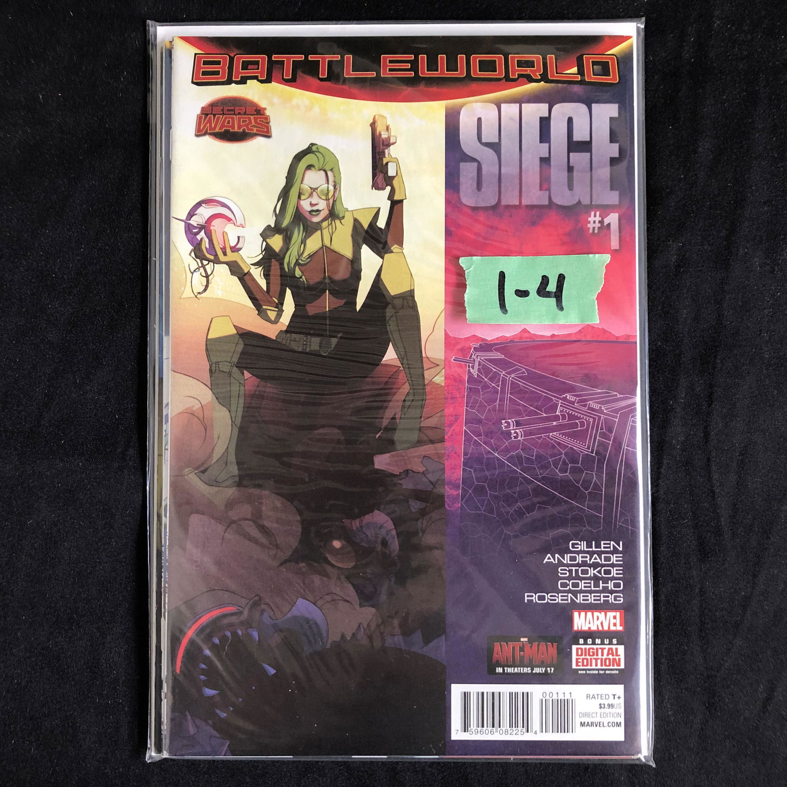 BATTLEWORLD SIEGE #1-4 (MARVEL COMICS) (1 of 1)