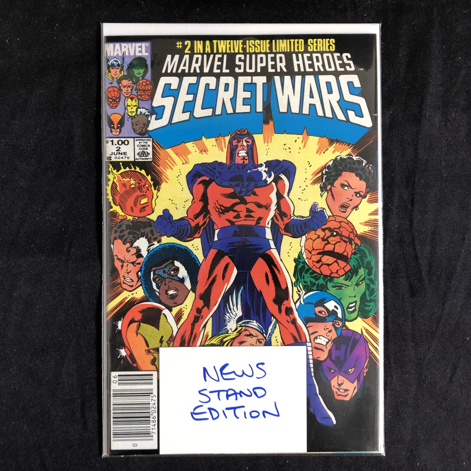 MARVEL SUPER HEROES SECRET WARS #2 in a Limited Series (1 of 1)