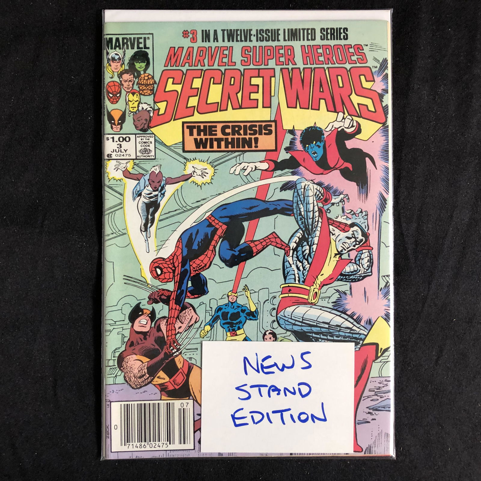 MARVEL SUPER HEROES SECRET WARS #3 in a Limited Series (1 of 1)