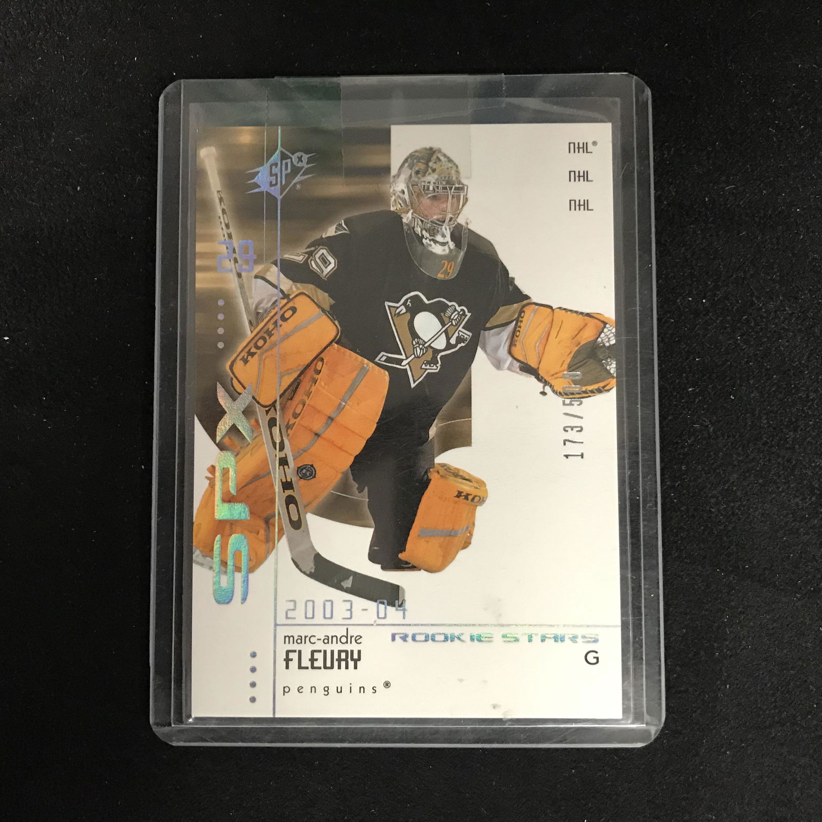 2003 UPPER DECK SPx ROOKIE STARS #R222 MARC-ANDRE (1 of 2)