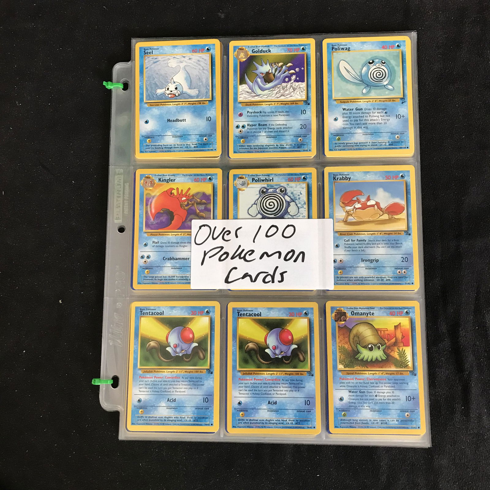 100+ POKEMON CARDS (1 of 1)